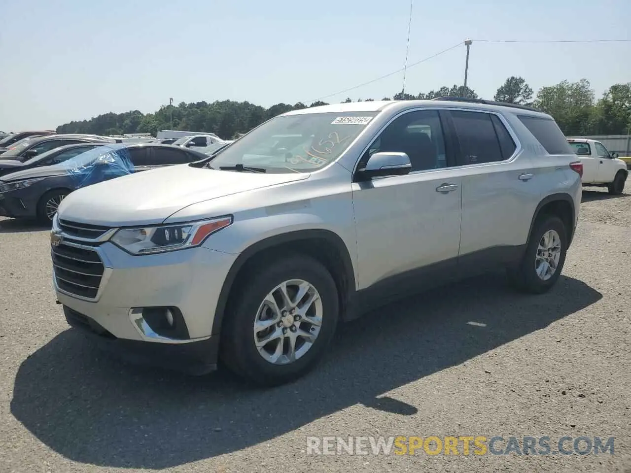 1 Photograph of a damaged car 1GNEVMKW0LJ191652 CHEVROLET TRAVERSE 2020