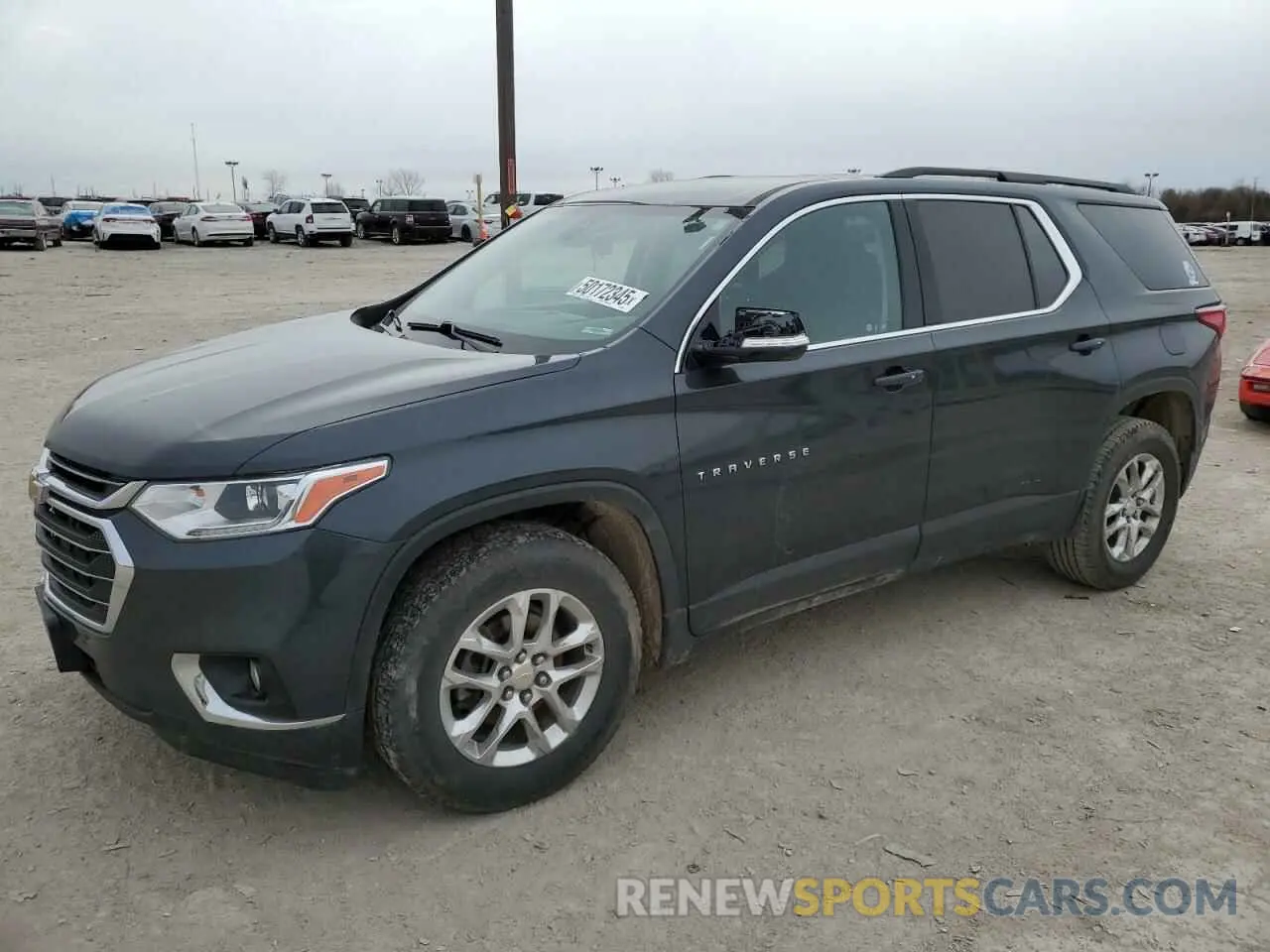 1 Photograph of a damaged car 1GNEVMKW5LJ194689 CHEVROLET TRAVERSE 2020