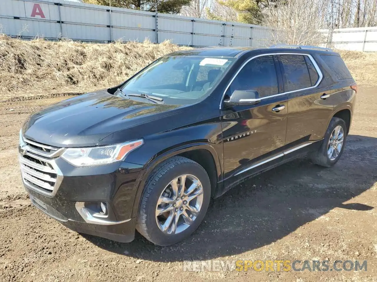 1 Photograph of a damaged car 1GNEVNKW0LJ203787 CHEVROLET TRAVERSE 2020