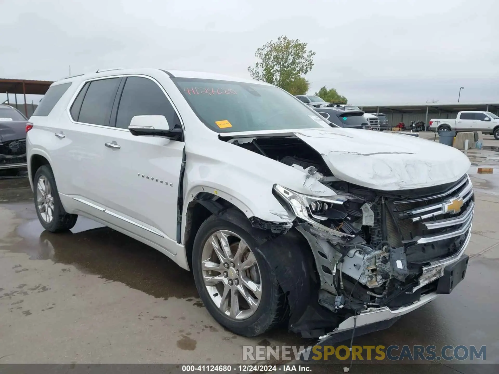 19 Photograph of a damaged car 1GNEVNKW2LJ191383 CHEVROLET TRAVERSE 2020