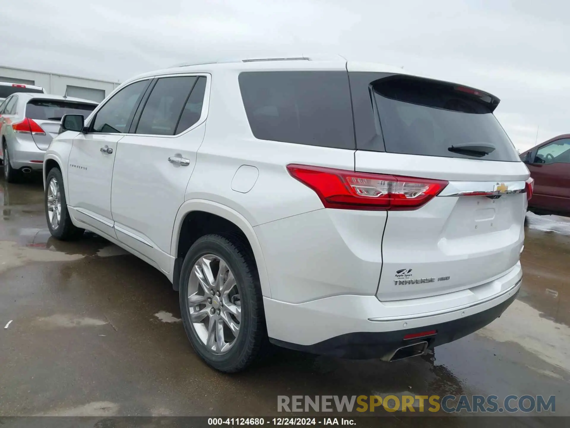 3 Photograph of a damaged car 1GNEVNKW2LJ191383 CHEVROLET TRAVERSE 2020