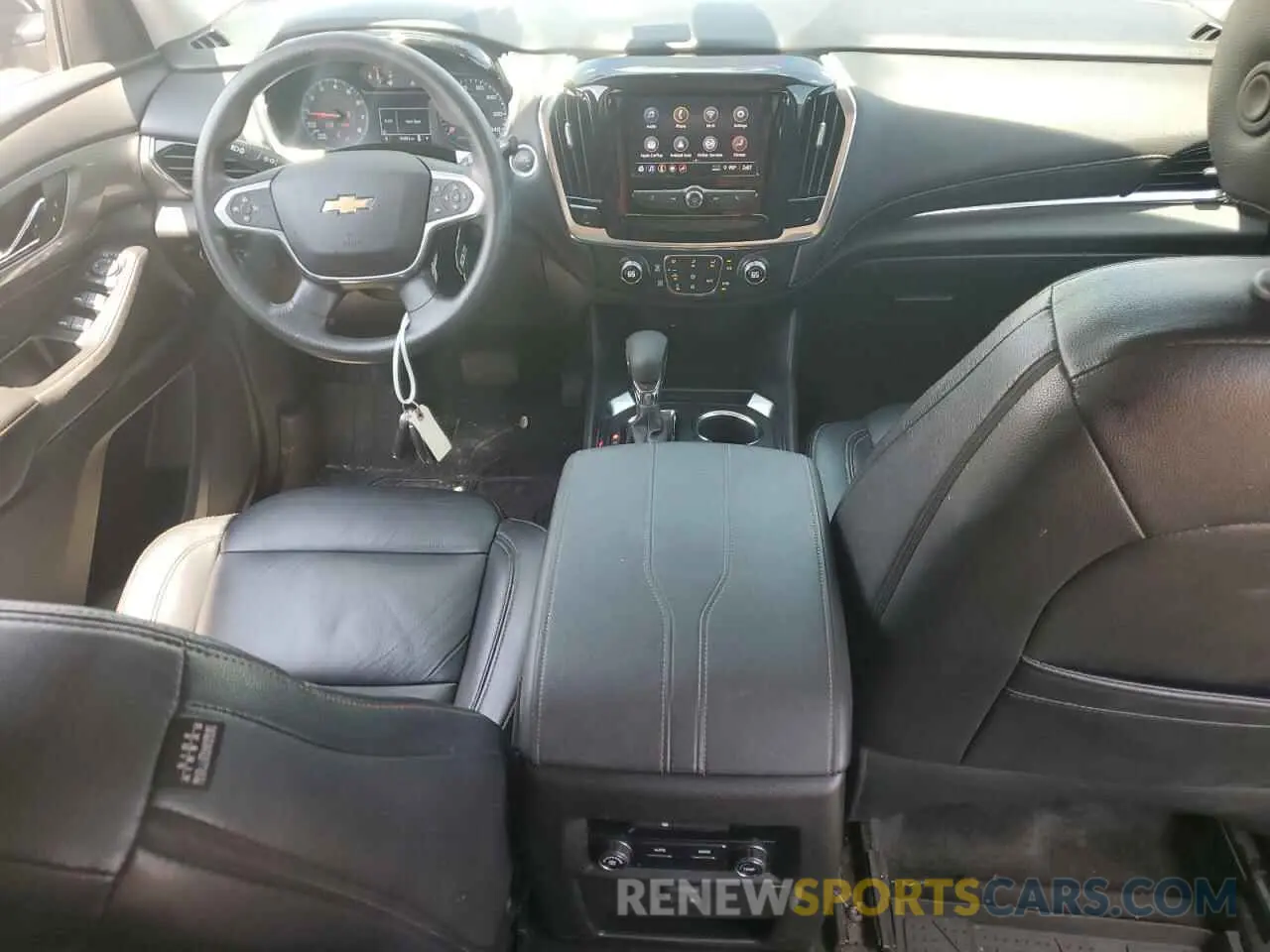 8 Photograph of a damaged car 1GNERFKW0MJ129296 CHEVROLET TRAVERSE 2021