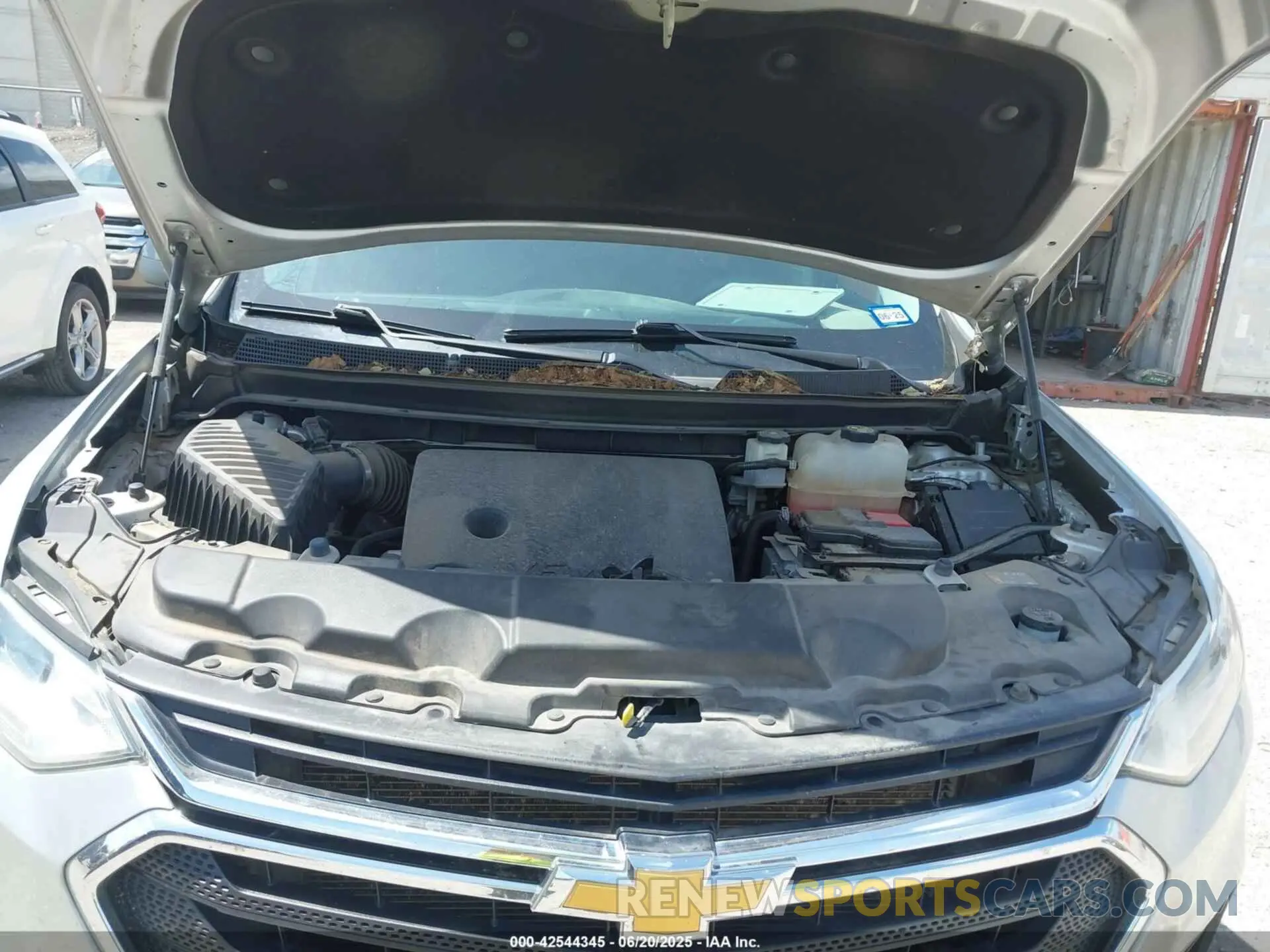 10 Photograph of a damaged car 1GNERFKW0MJ139715 CHEVROLET TRAVERSE 2021