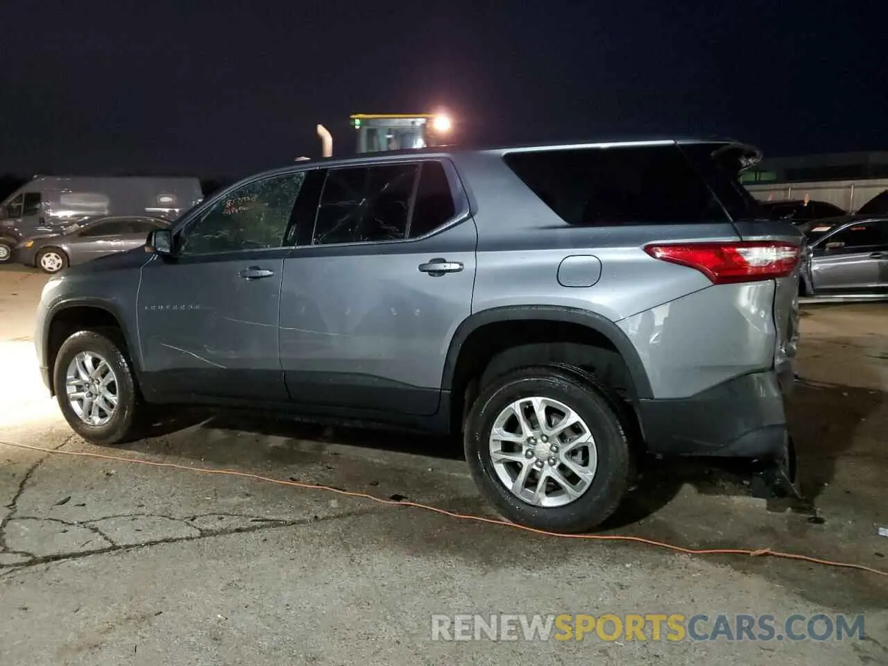 2 Photograph of a damaged car 1GNERFKW0MJ170821 CHEVROLET TRAVERSE 2021
