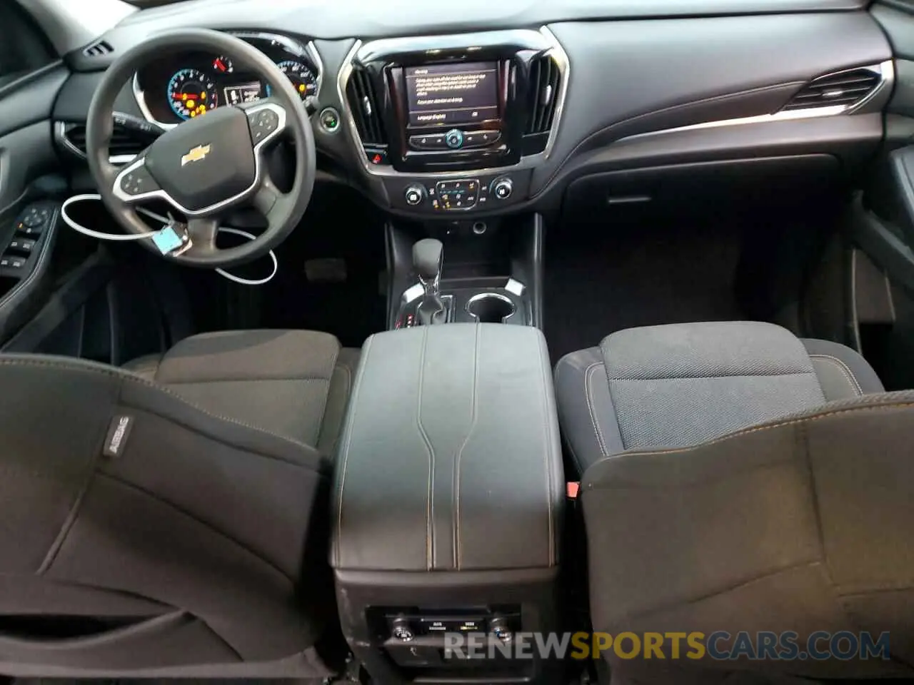 8 Photograph of a damaged car 1GNERFKW0MJ170821 CHEVROLET TRAVERSE 2021