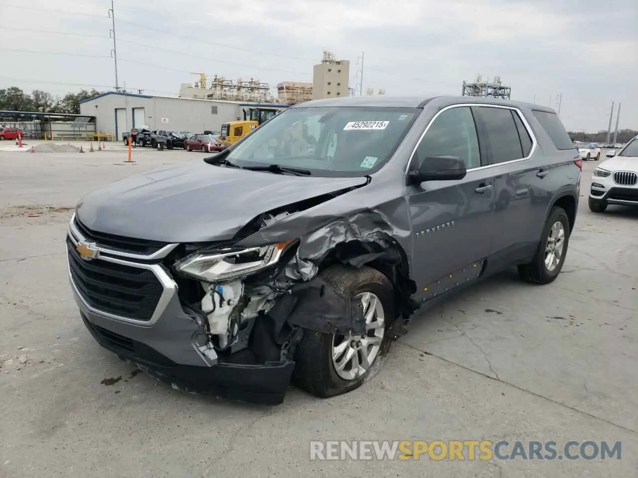 1 Photograph of a damaged car 1GNERFKW0MJ174514 CHEVROLET TRAVERSE 2021