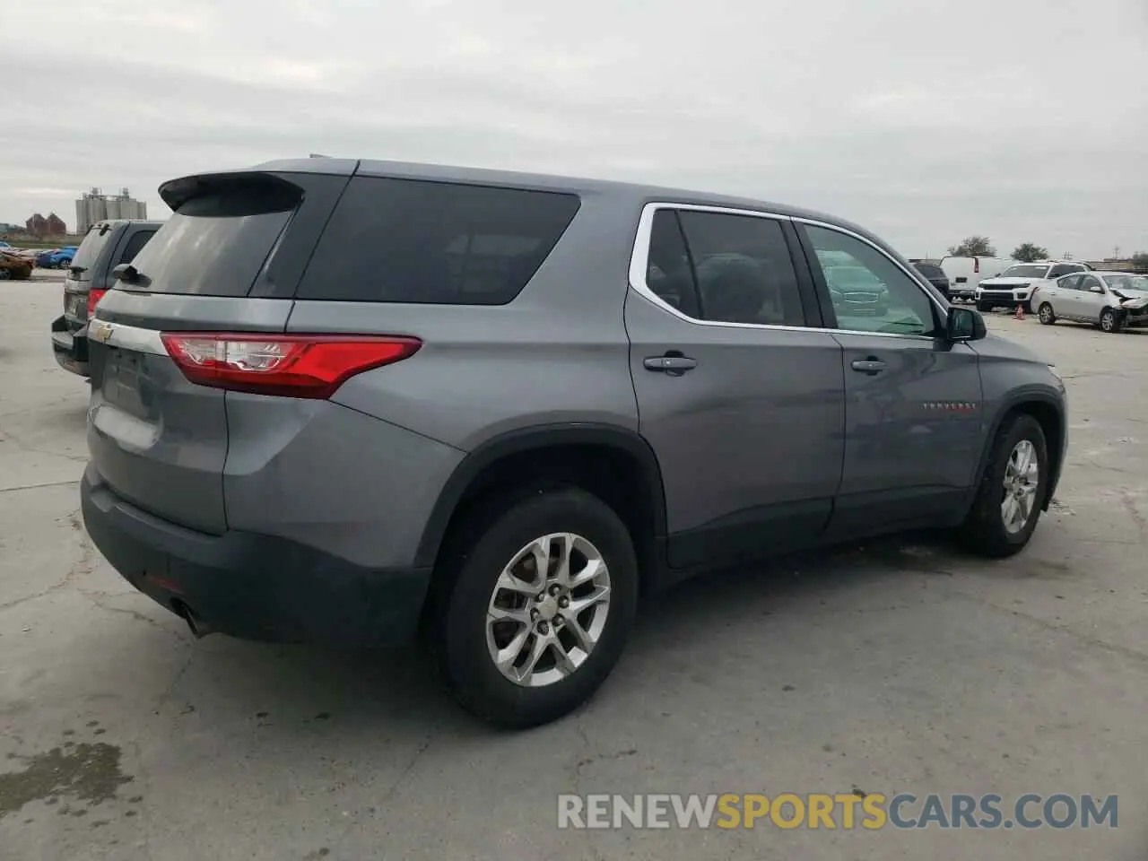 3 Photograph of a damaged car 1GNERFKW0MJ174514 CHEVROLET TRAVERSE 2021