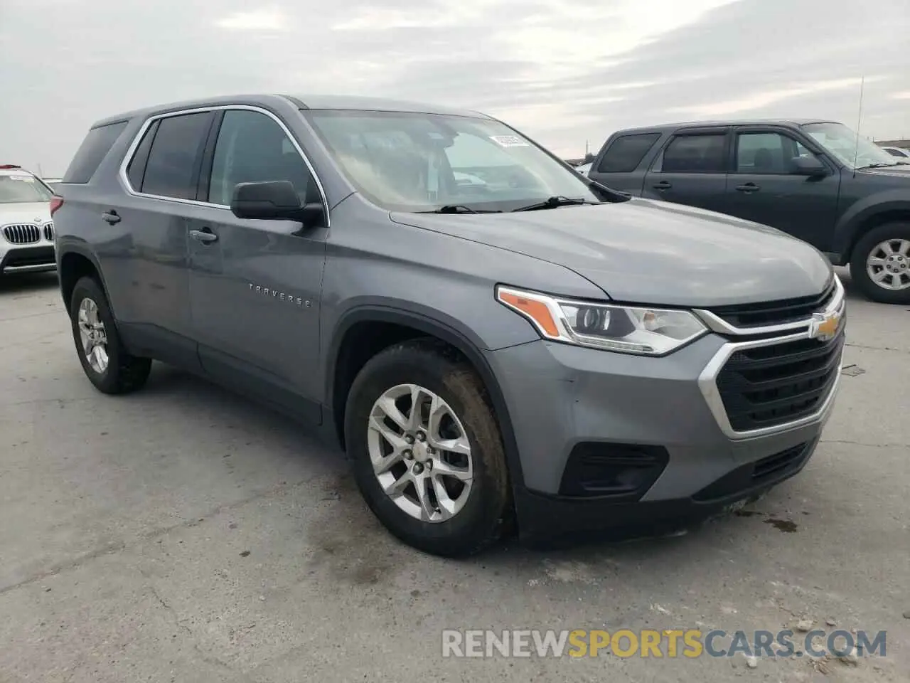 4 Photograph of a damaged car 1GNERFKW0MJ174514 CHEVROLET TRAVERSE 2021