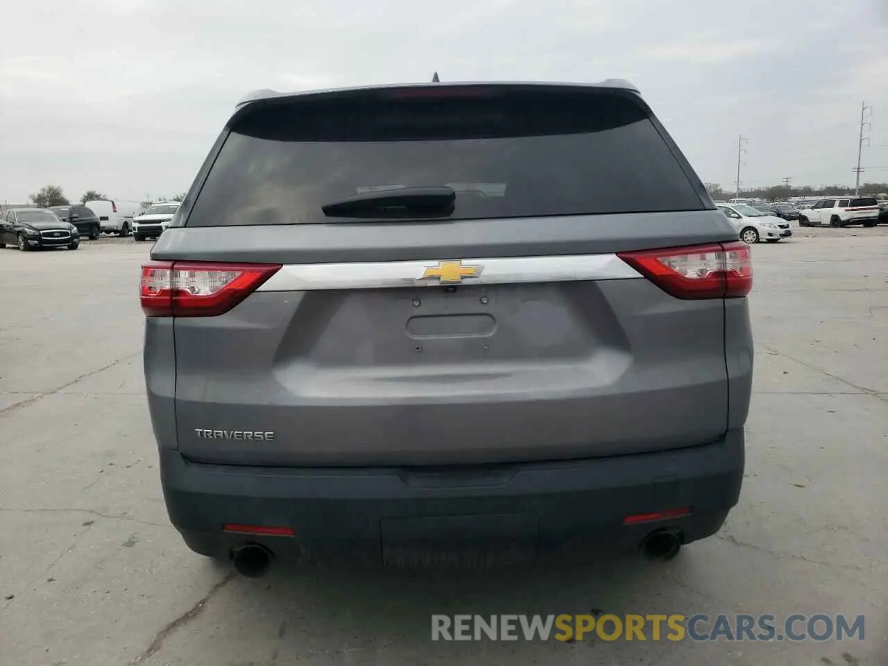6 Photograph of a damaged car 1GNERFKW0MJ174514 CHEVROLET TRAVERSE 2021