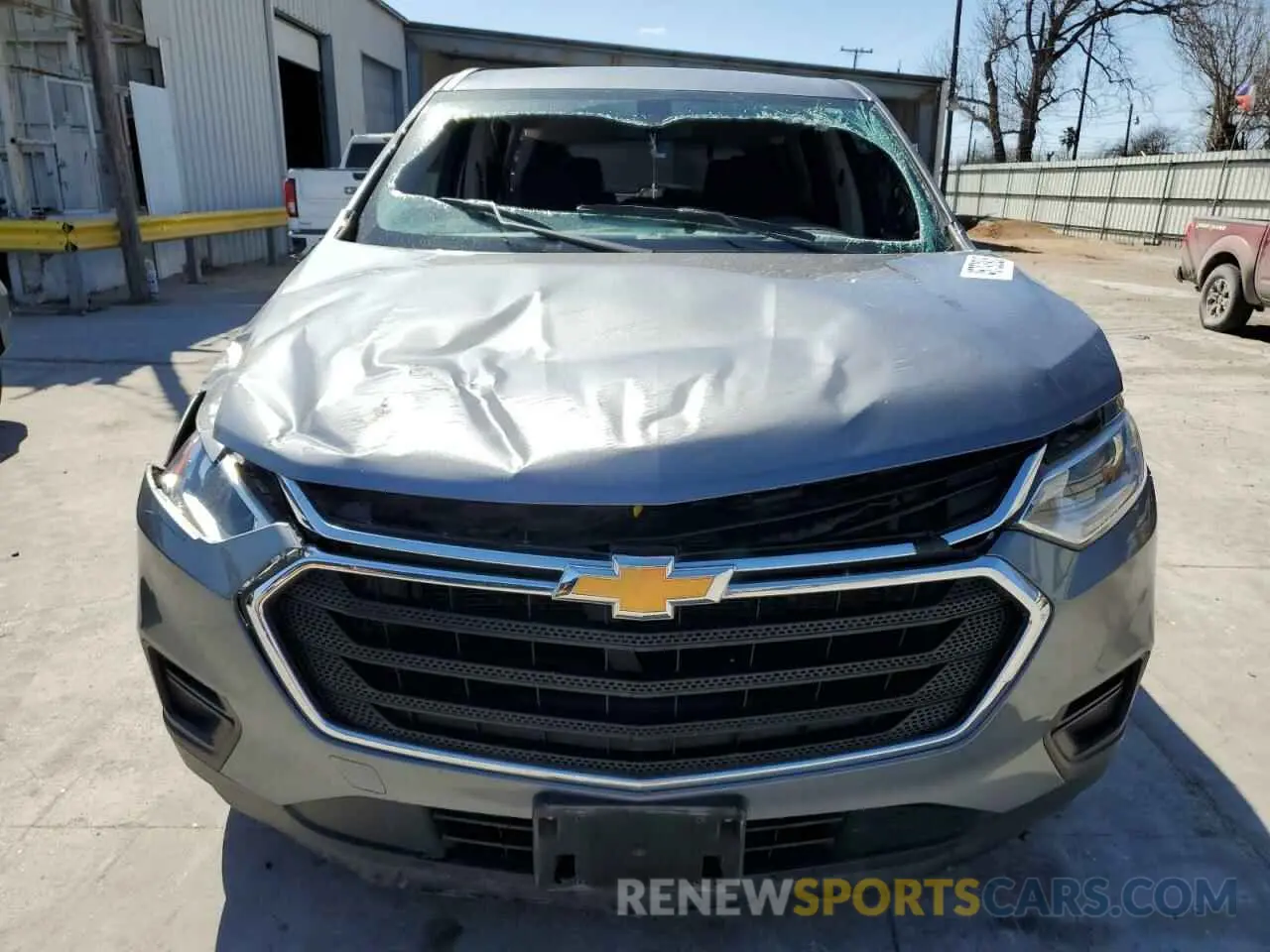 5 Photograph of a damaged car 1GNERFKW0MJ212971 CHEVROLET TRAVERSE 2021