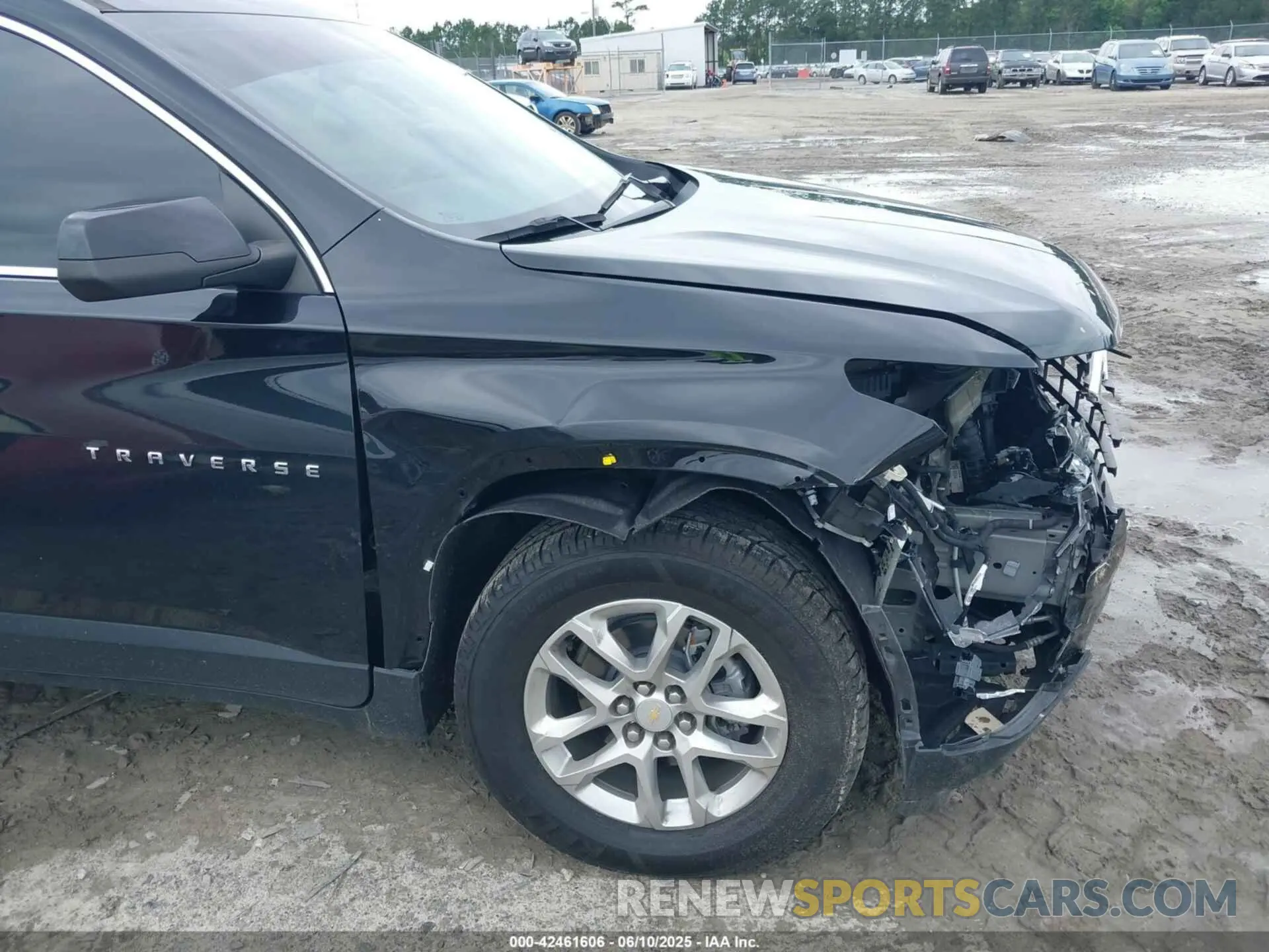 6 Photograph of a damaged car 1GNERFKW0MJ244559 CHEVROLET TRAVERSE 2021