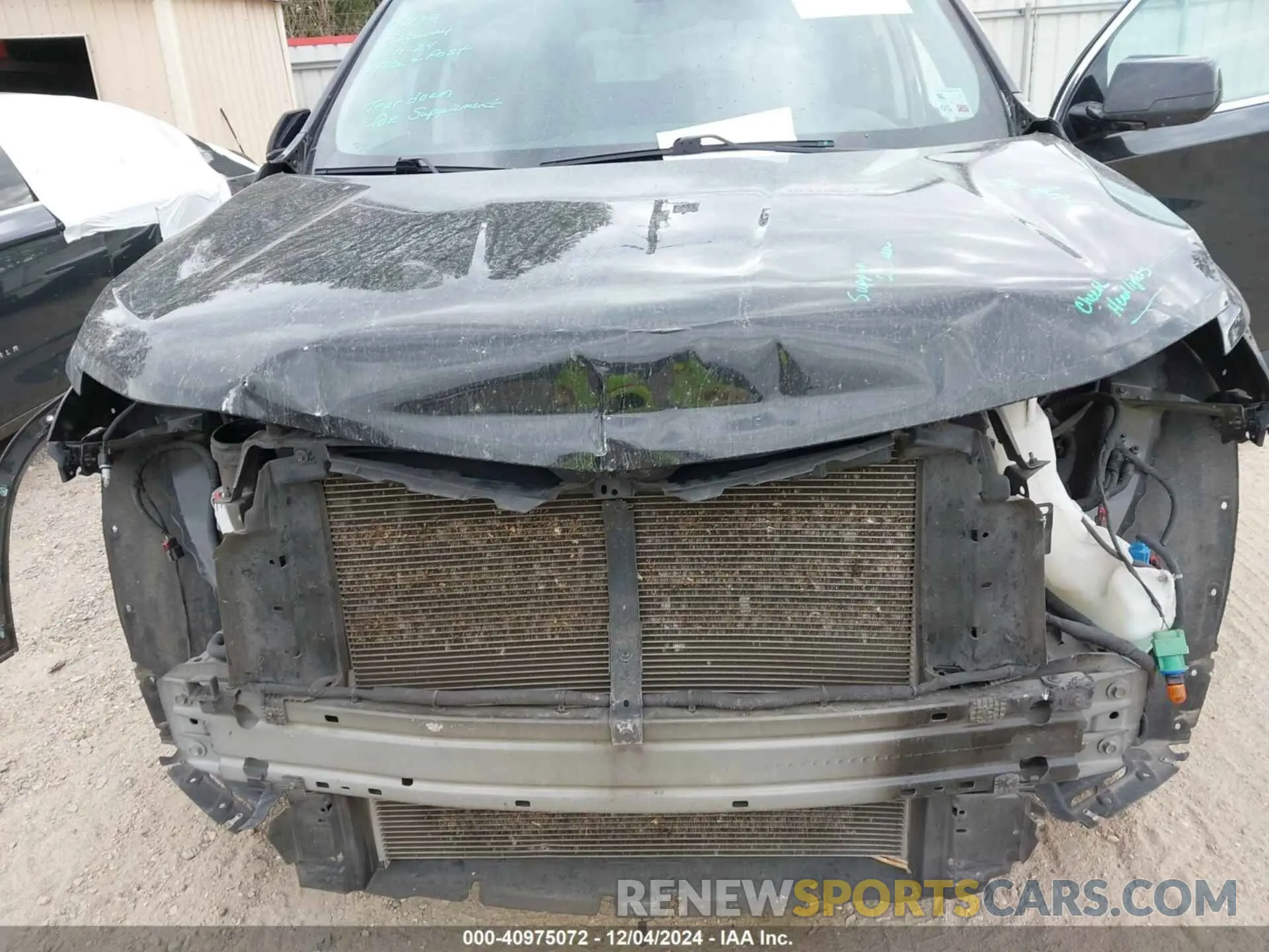 10 Photograph of a damaged car 1GNERFKW1MJ103824 CHEVROLET TRAVERSE 2021