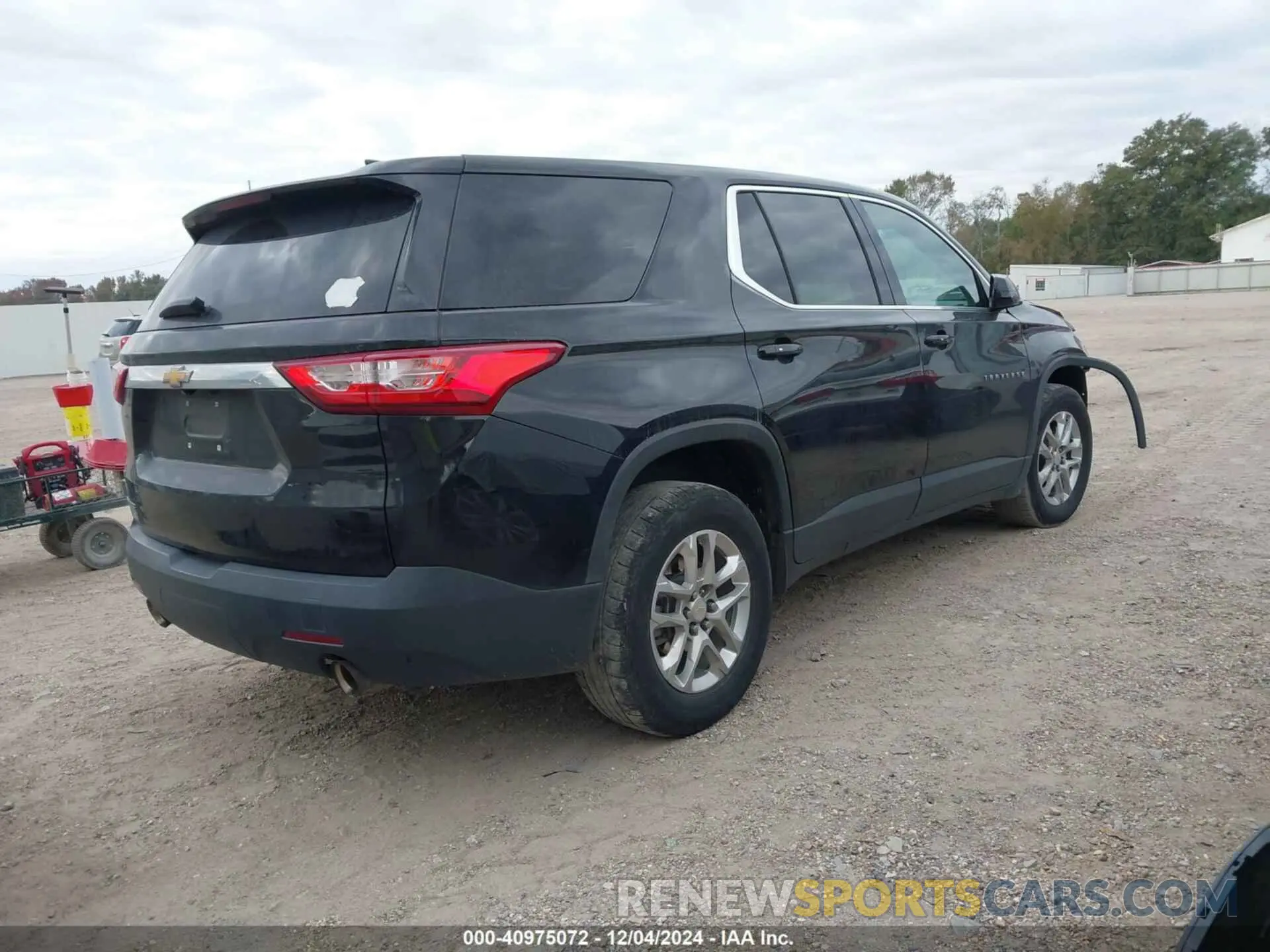 4 Photograph of a damaged car 1GNERFKW1MJ103824 CHEVROLET TRAVERSE 2021