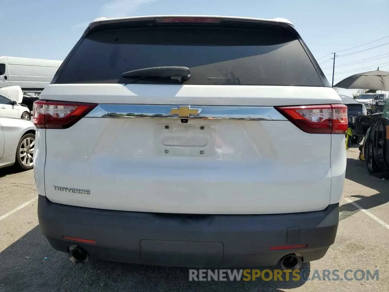 6 Photograph of a damaged car 1GNERFKW1MJ110076 CHEVROLET TRAVERSE 2021