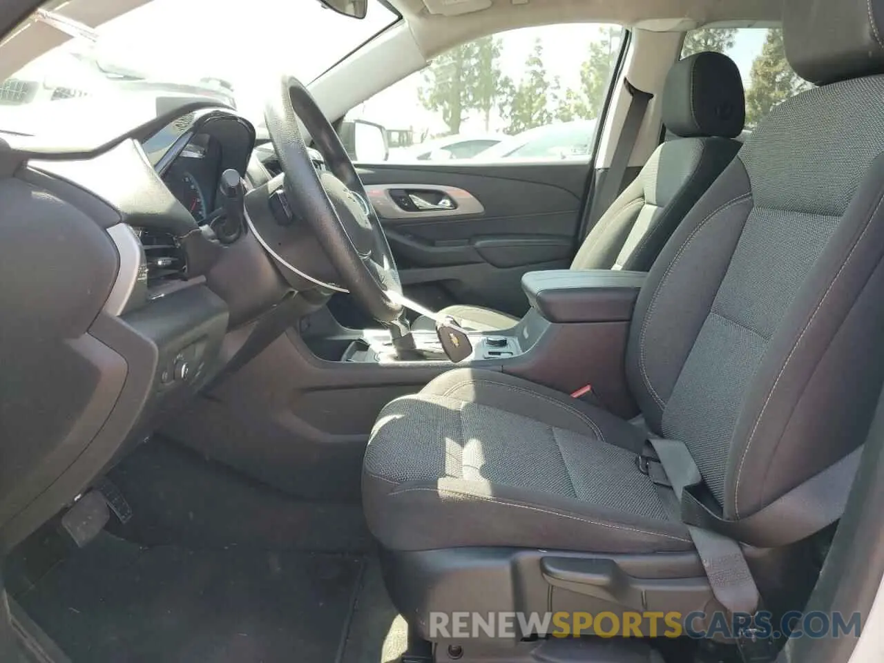 7 Photograph of a damaged car 1GNERFKW1MJ110076 CHEVROLET TRAVERSE 2021