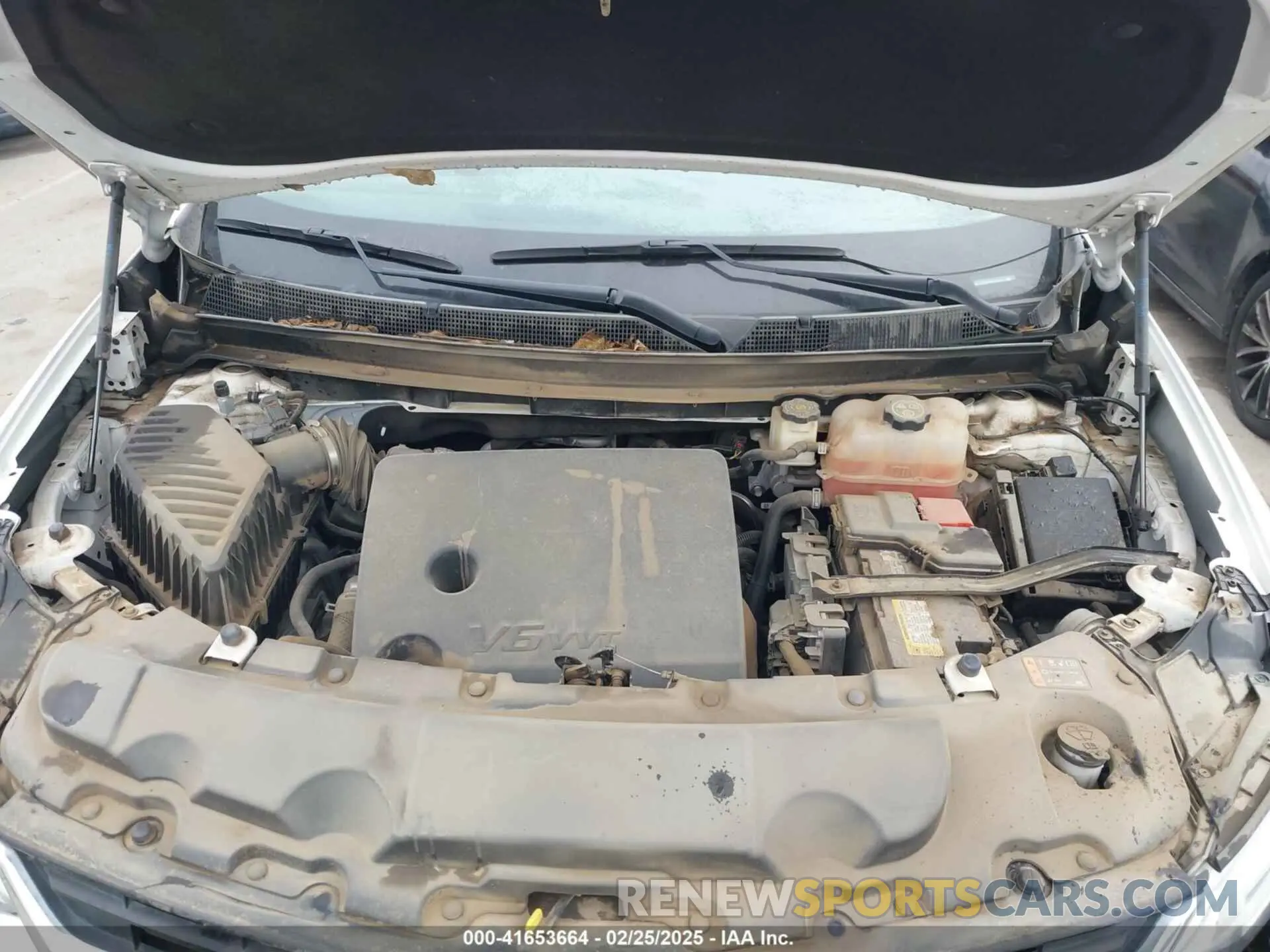 10 Photograph of a damaged car 1GNERFKW1MJ150335 CHEVROLET TRAVERSE 2021