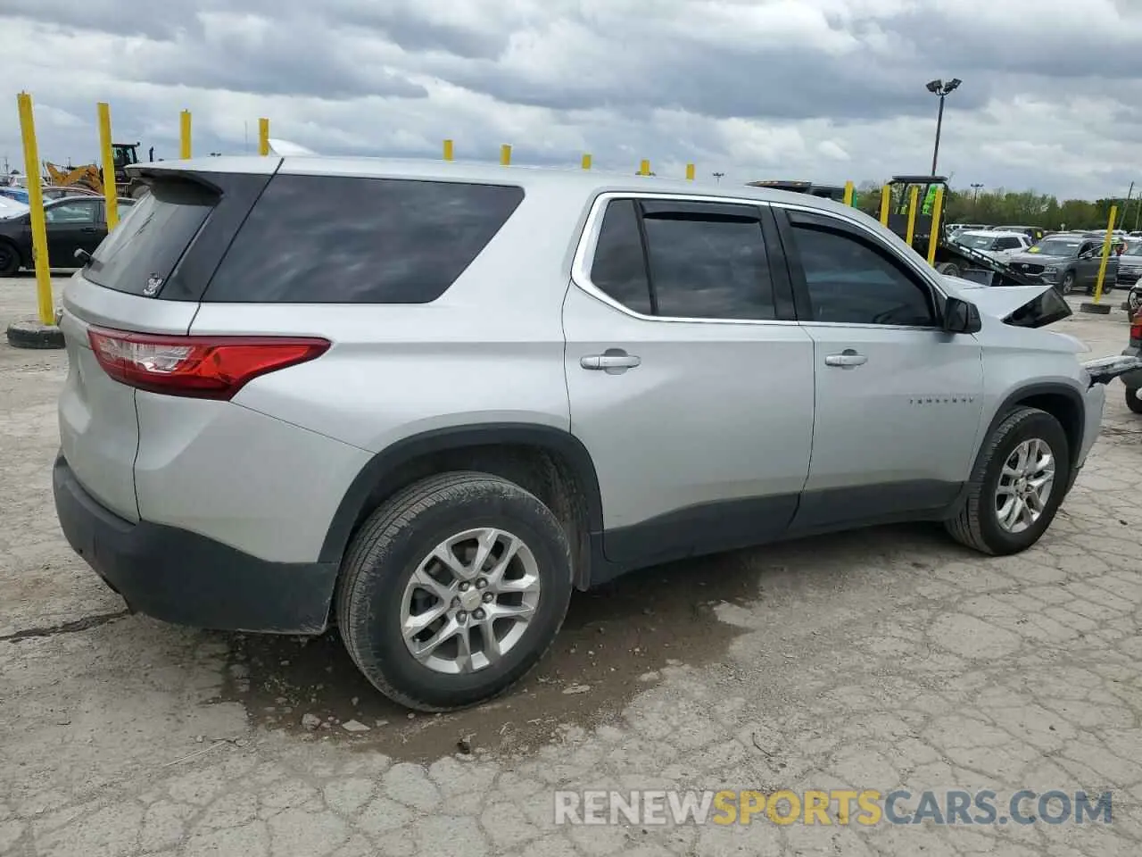 3 Photograph of a damaged car 1GNERFKW1MJ228550 CHEVROLET TRAVERSE 2021