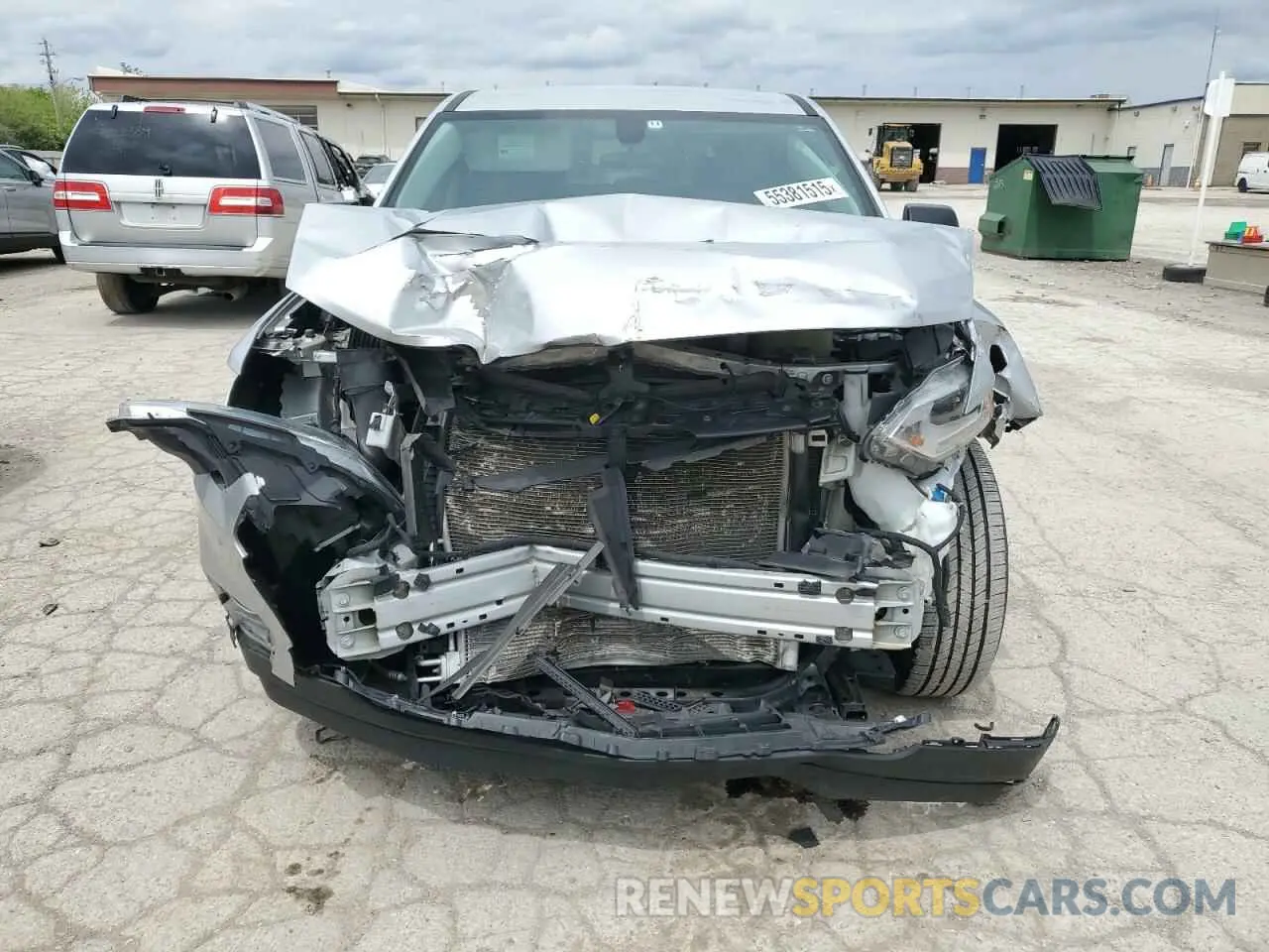 5 Photograph of a damaged car 1GNERFKW1MJ228550 CHEVROLET TRAVERSE 2021