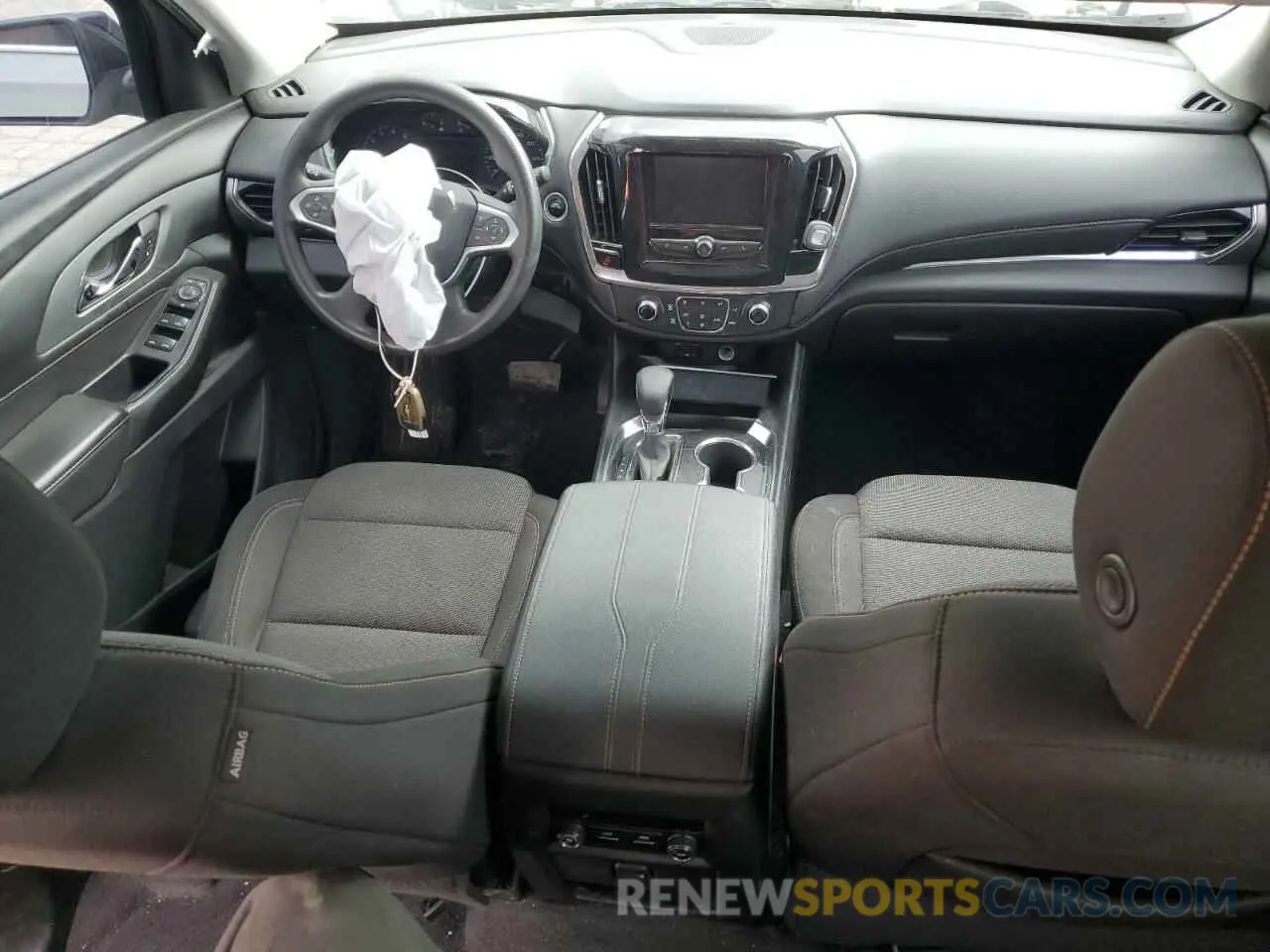 8 Photograph of a damaged car 1GNERFKW1MJ228550 CHEVROLET TRAVERSE 2021
