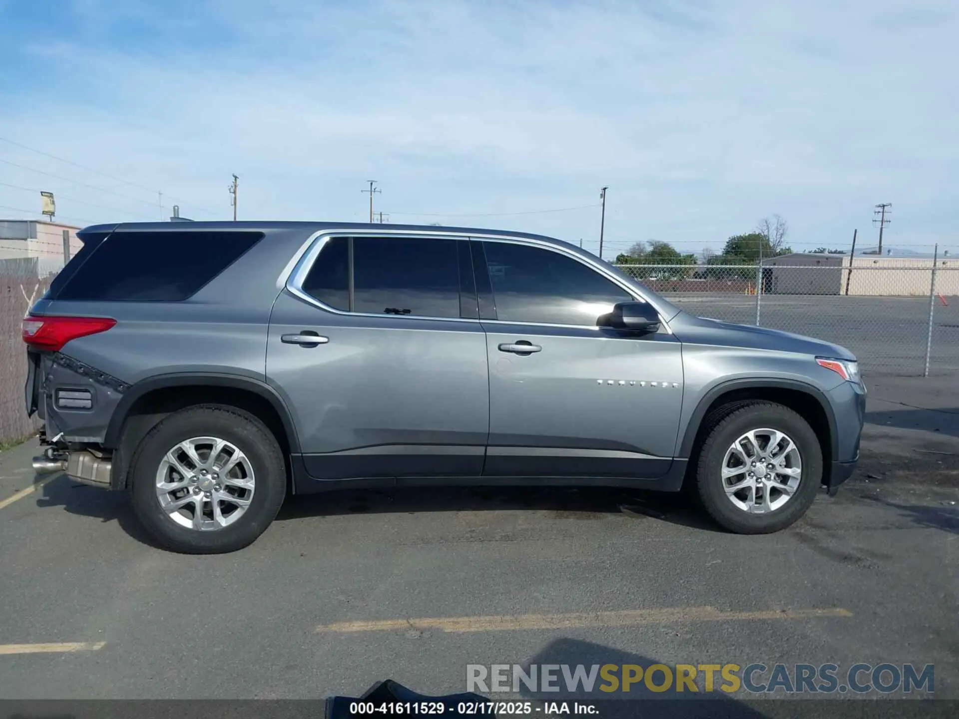 14 Photograph of a damaged car 1GNERFKW1MJ235515 CHEVROLET TRAVERSE 2021