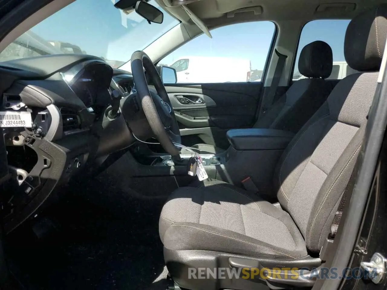 7 Photograph of a damaged car 1GNERFKW1MJ242528 CHEVROLET TRAVERSE 2021