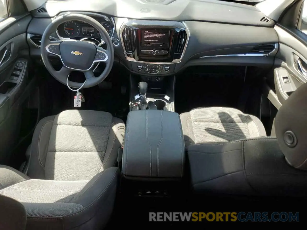 8 Photograph of a damaged car 1GNERFKW1MJ242528 CHEVROLET TRAVERSE 2021