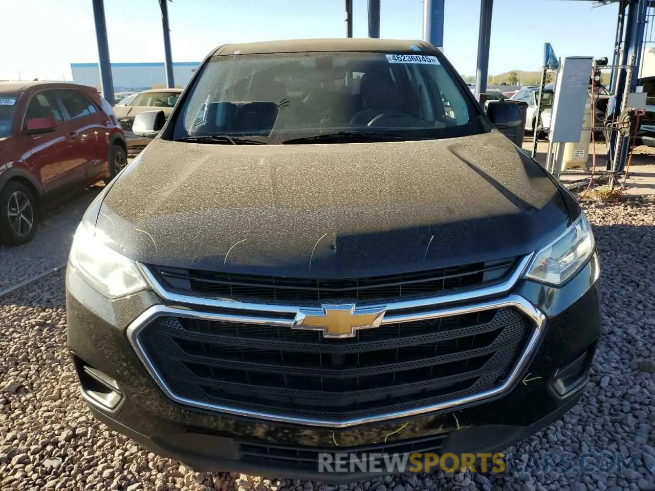5 Photograph of a damaged car 1GNERFKW1MJ242660 CHEVROLET TRAVERSE 2021