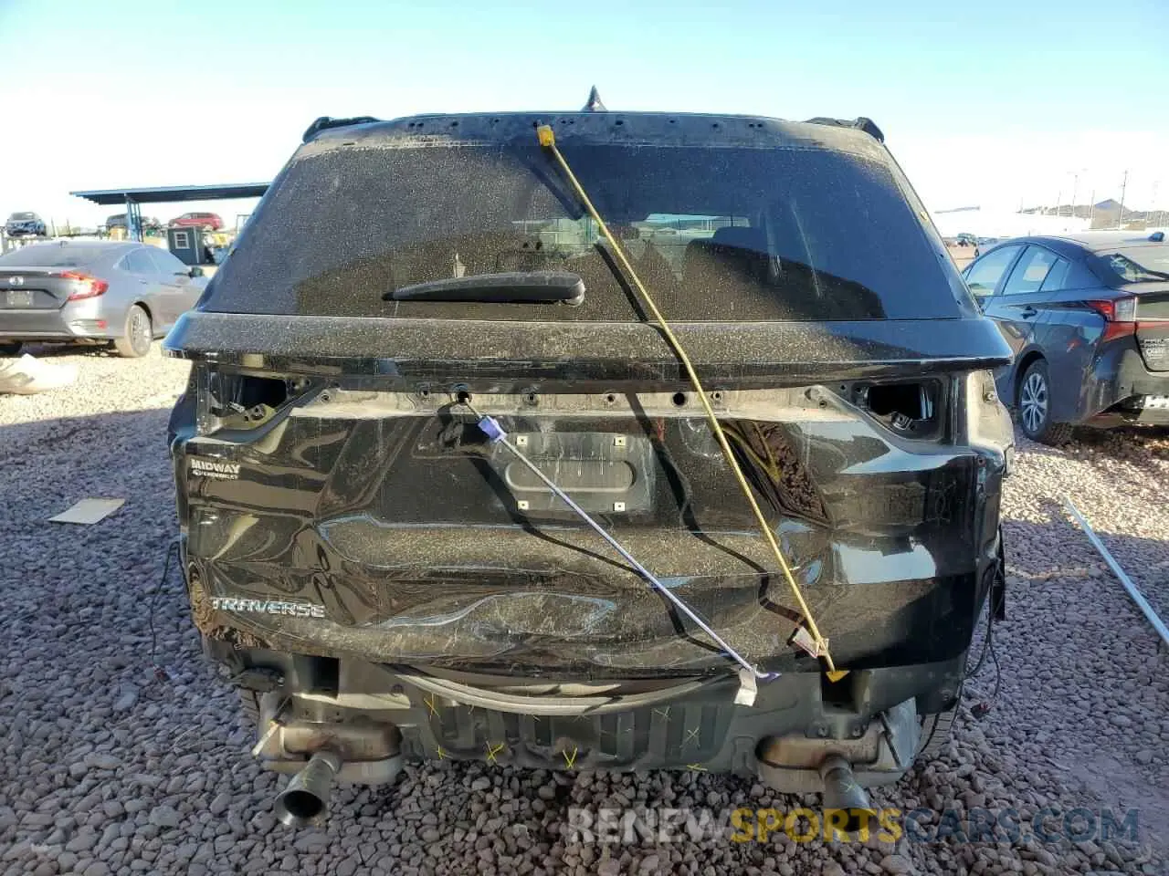 6 Photograph of a damaged car 1GNERFKW1MJ242660 CHEVROLET TRAVERSE 2021