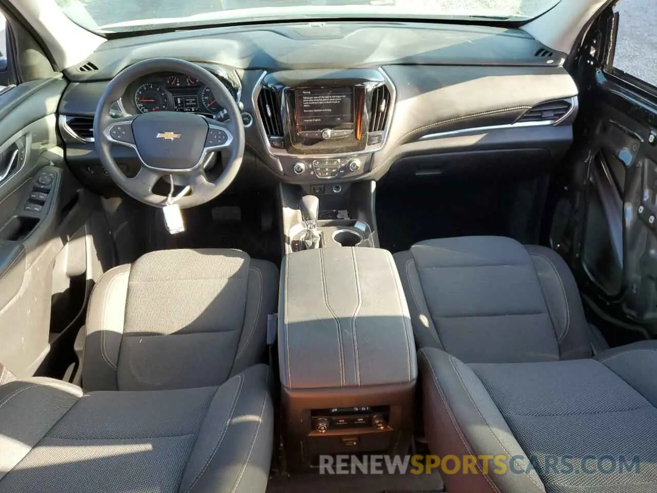 8 Photograph of a damaged car 1GNERFKW1MJ254159 CHEVROLET TRAVERSE 2021
