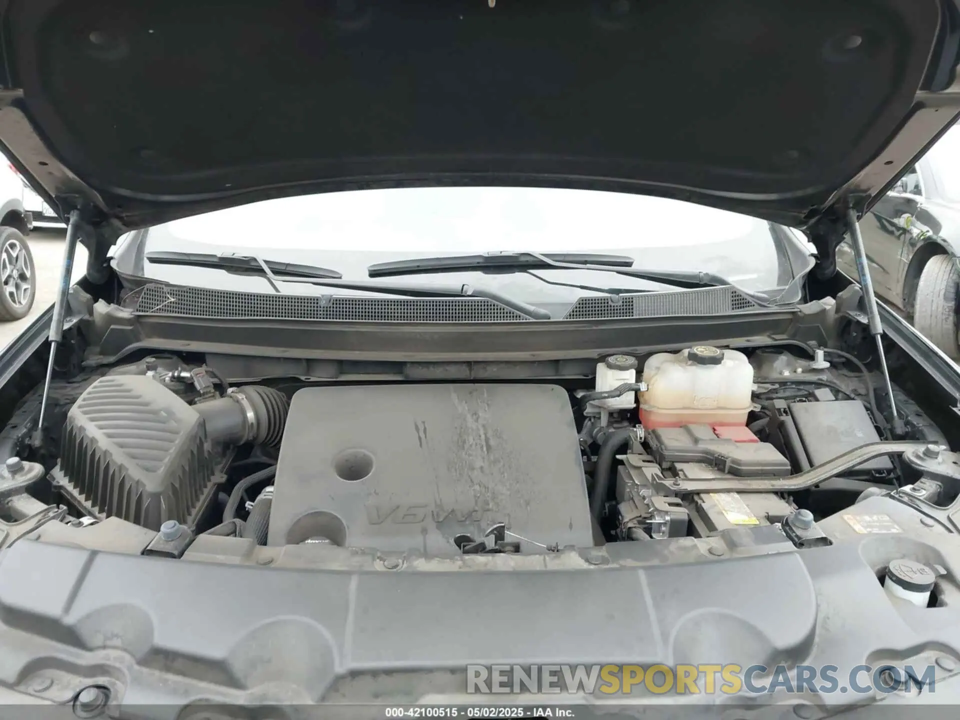 10 Photograph of a damaged car 1GNERFKW1MJ264769 CHEVROLET TRAVERSE 2021