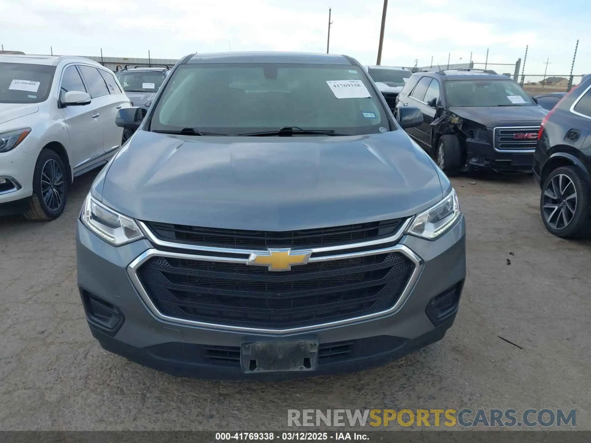 12 Photograph of a damaged car 1GNERFKW2MJ201129 CHEVROLET TRAVERSE 2021