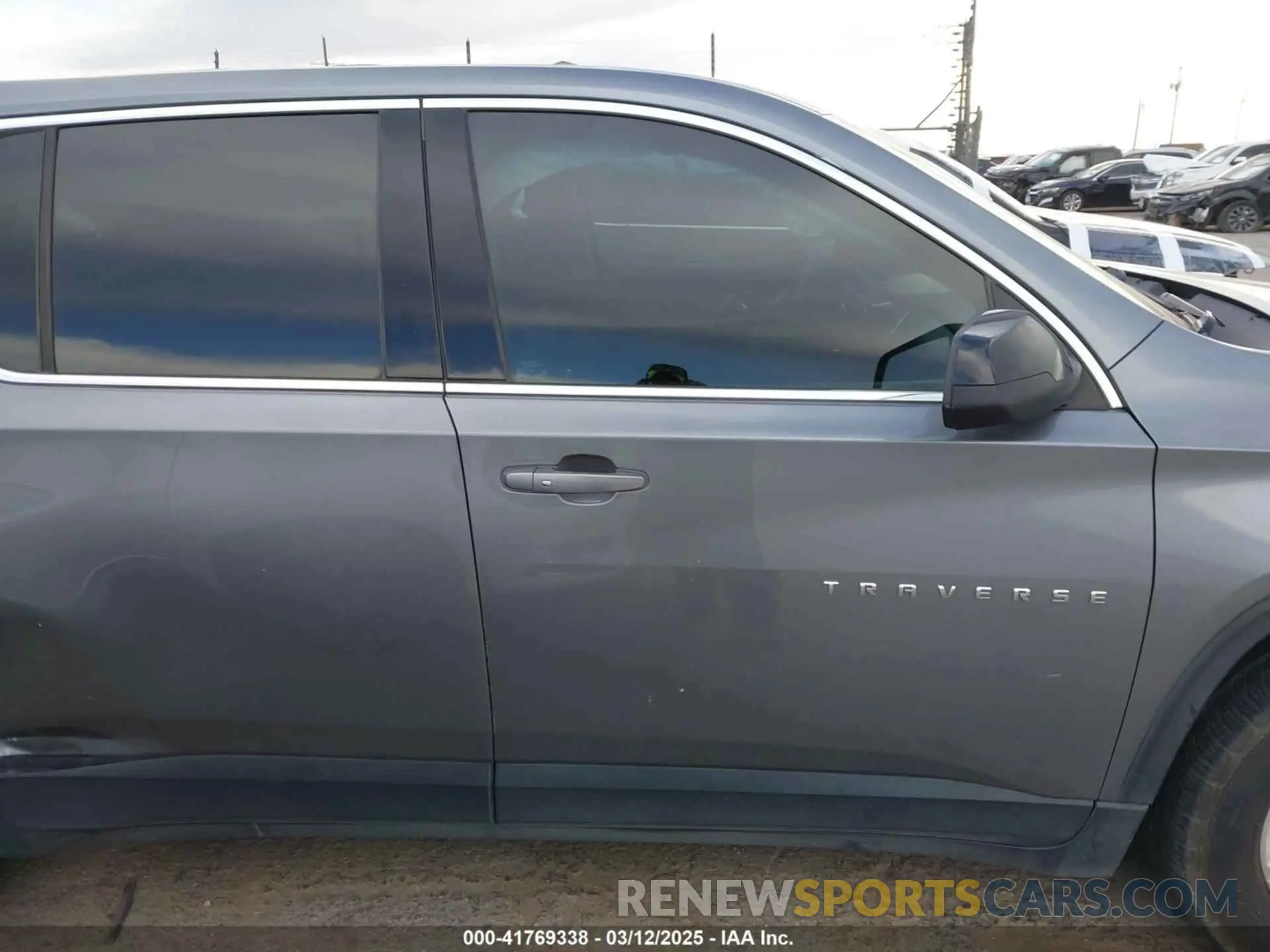 13 Photograph of a damaged car 1GNERFKW2MJ201129 CHEVROLET TRAVERSE 2021