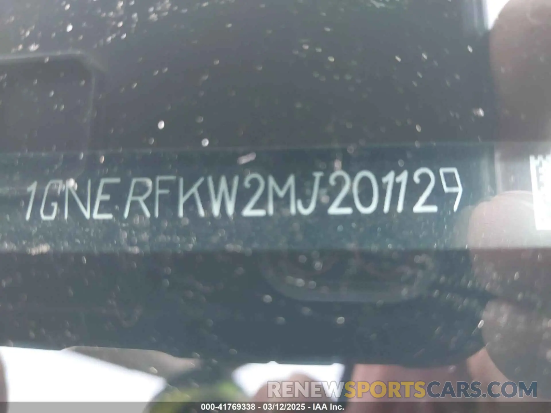 9 Photograph of a damaged car 1GNERFKW2MJ201129 CHEVROLET TRAVERSE 2021