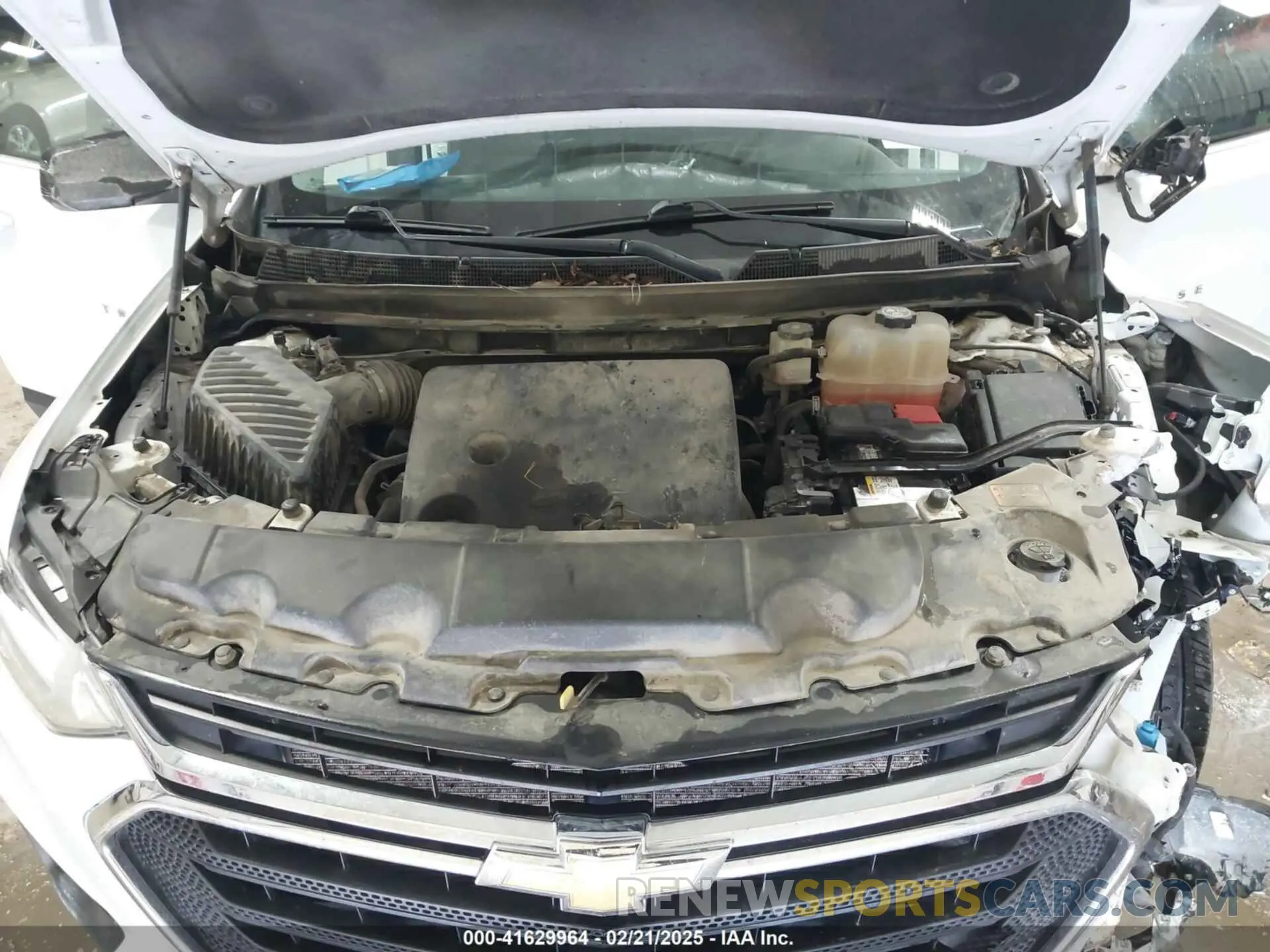 10 Photograph of a damaged car 1GNERFKW3MJ105347 CHEVROLET TRAVERSE 2021