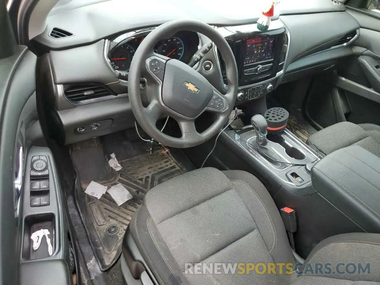 8 Photograph of a damaged car 1GNERFKW3MJ108622 CHEVROLET TRAVERSE 2021