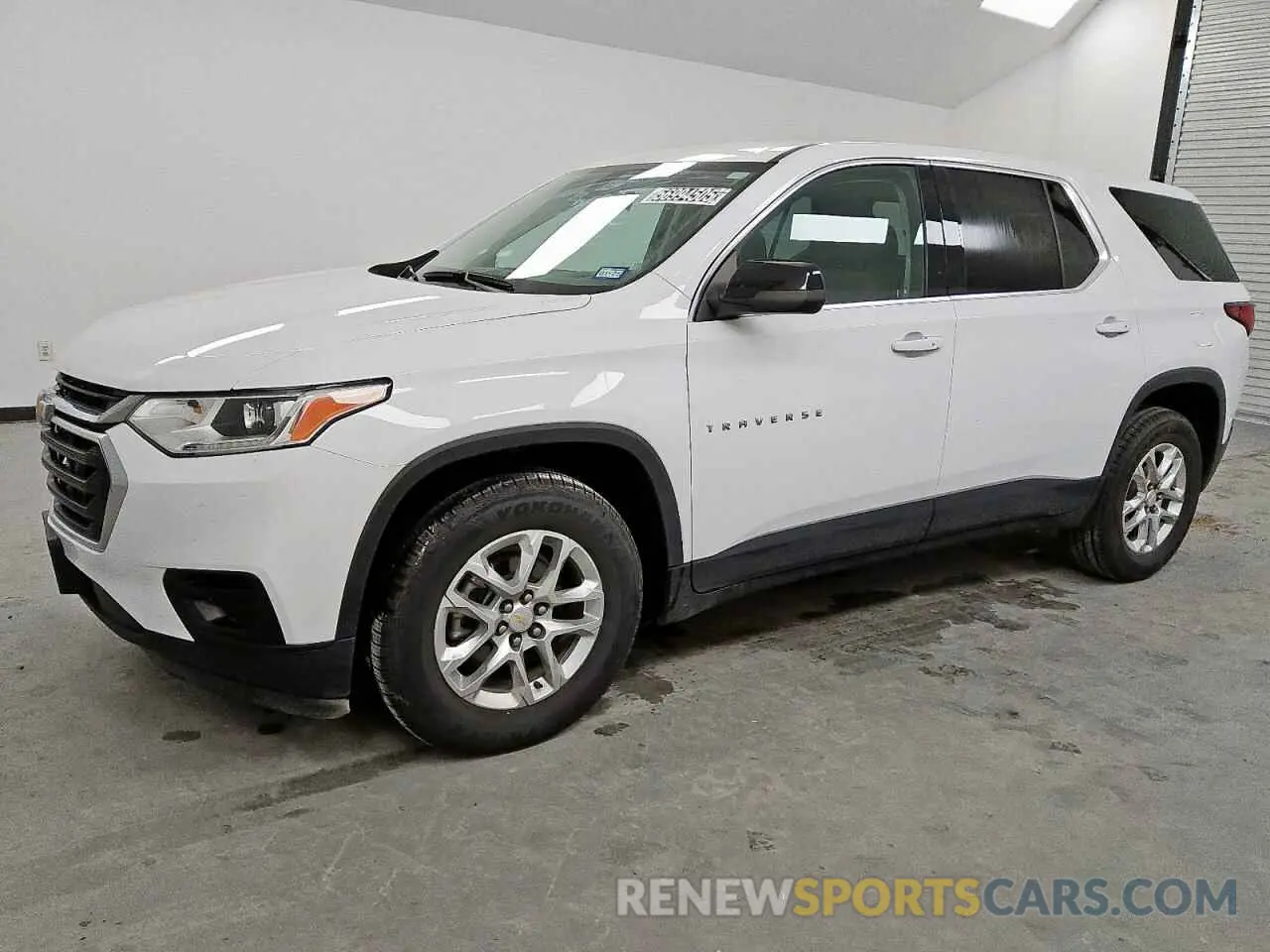 1 Photograph of a damaged car 1GNERFKW4MJ138373 CHEVROLET TRAVERSE 2021
