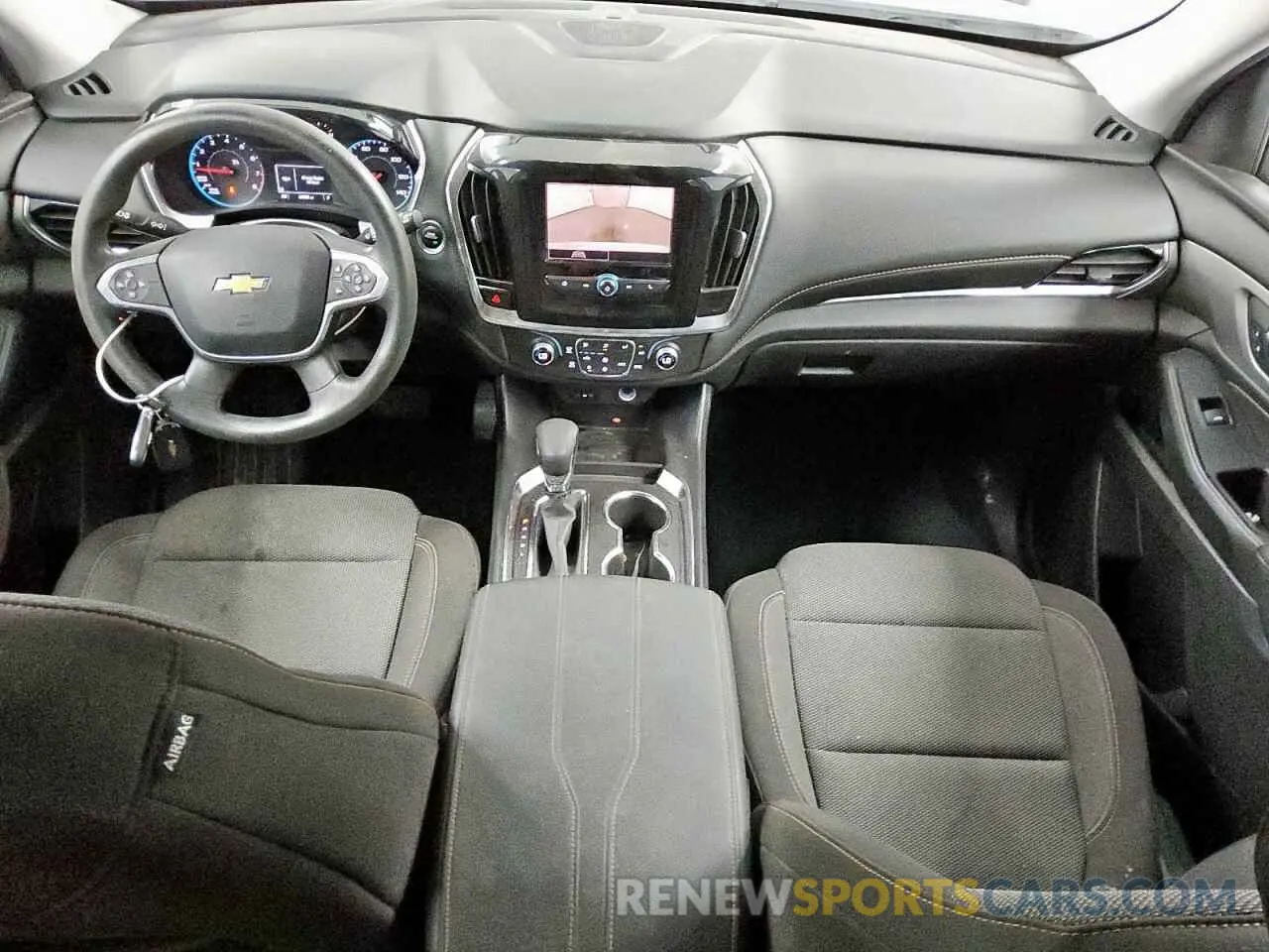 8 Photograph of a damaged car 1GNERFKW4MJ138373 CHEVROLET TRAVERSE 2021