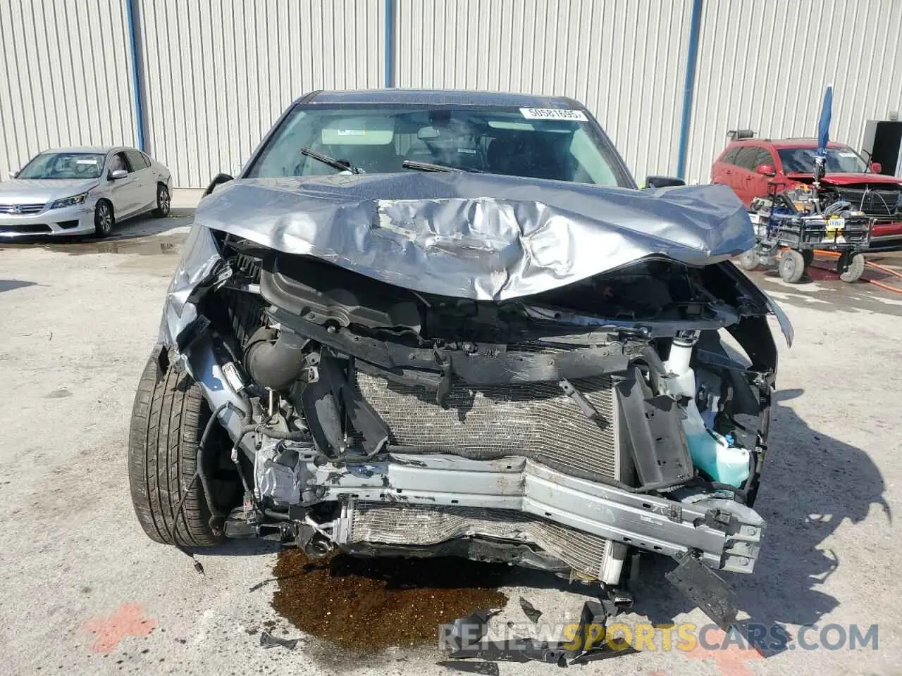 5 Photograph of a damaged car 1GNERFKW4MJ206011 CHEVROLET TRAVERSE 2021