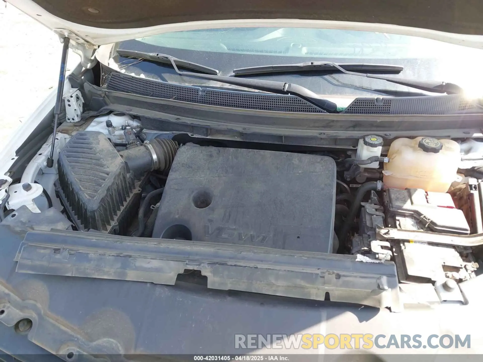 10 Photograph of a damaged car 1GNERFKW5MJ135241 CHEVROLET TRAVERSE 2021