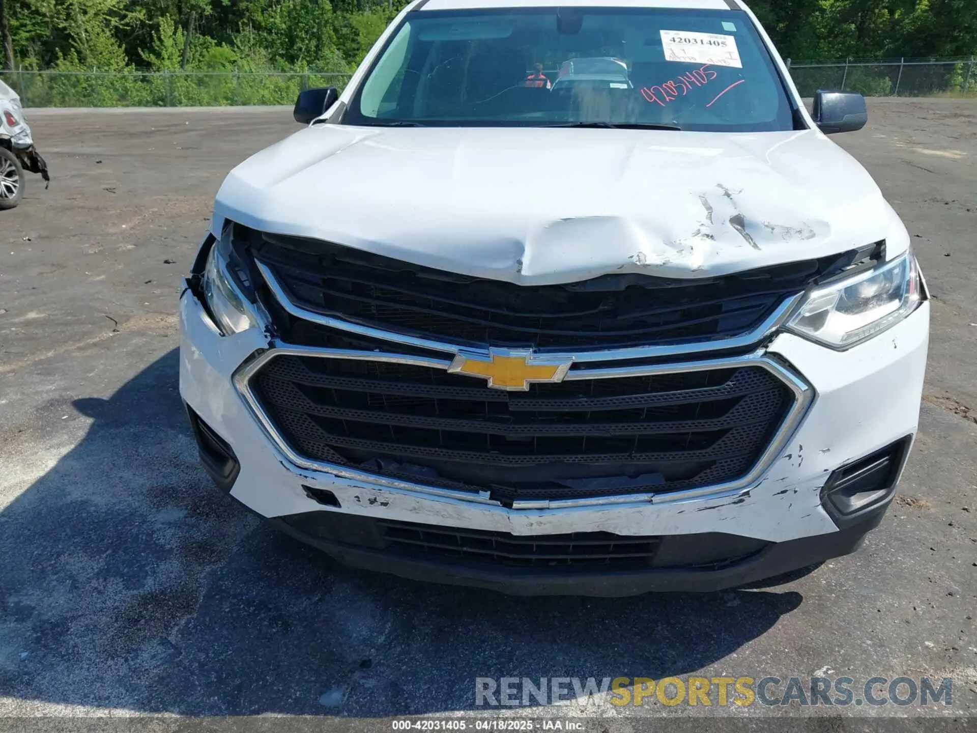 6 Photograph of a damaged car 1GNERFKW5MJ135241 CHEVROLET TRAVERSE 2021