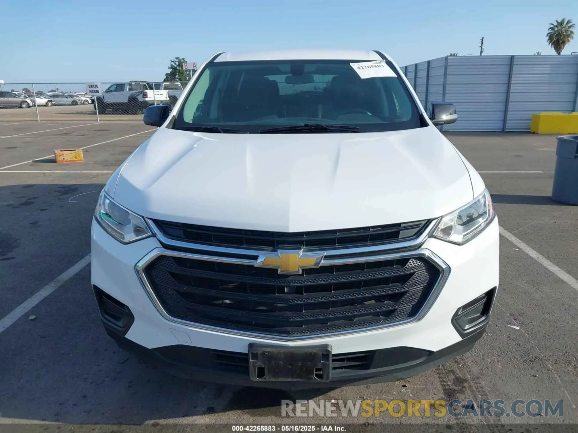 12 Photograph of a damaged car 1GNERFKW5MJ182754 CHEVROLET TRAVERSE 2021
