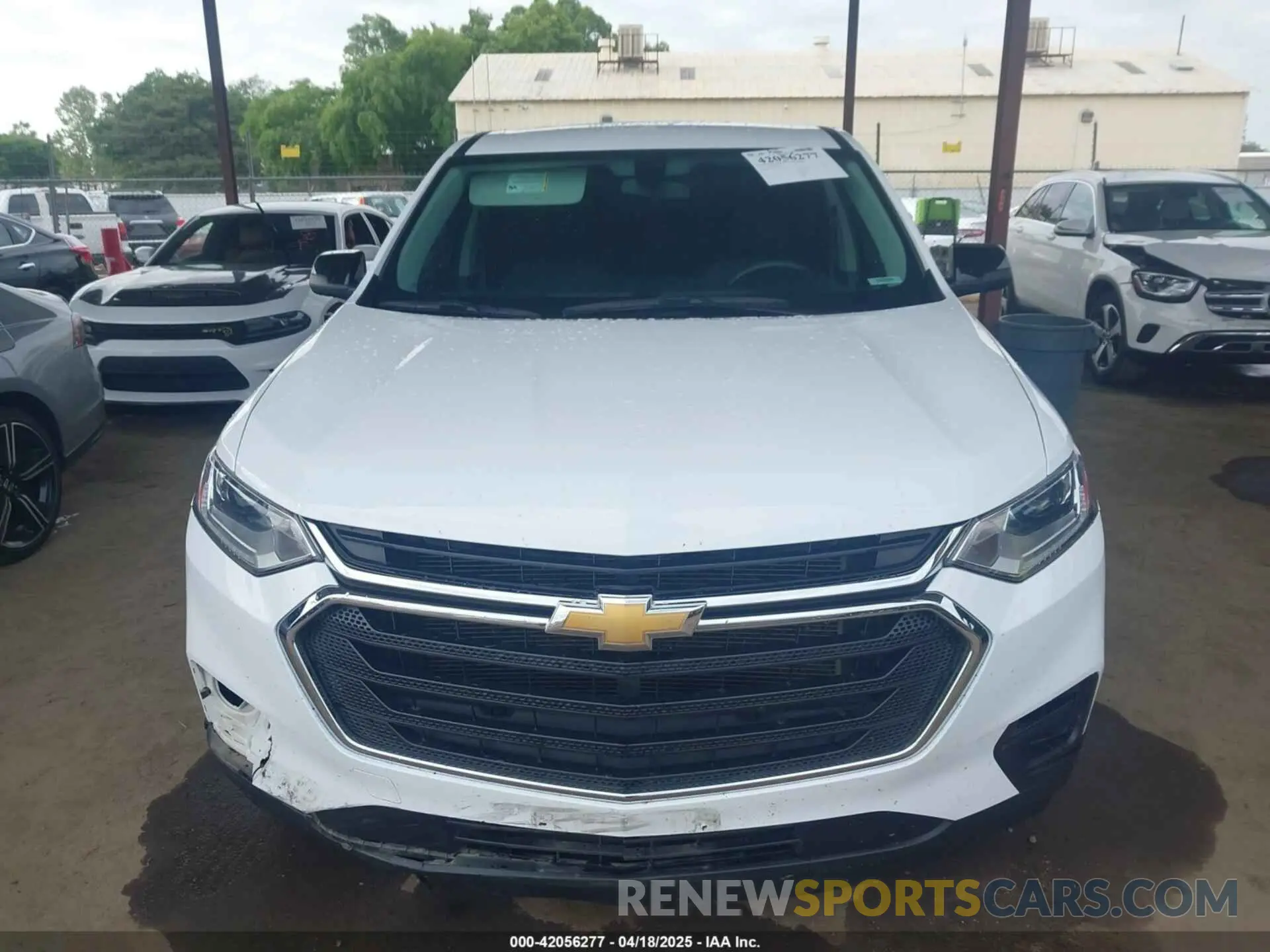 12 Photograph of a damaged car 1GNERFKW5MJ197111 CHEVROLET TRAVERSE 2021