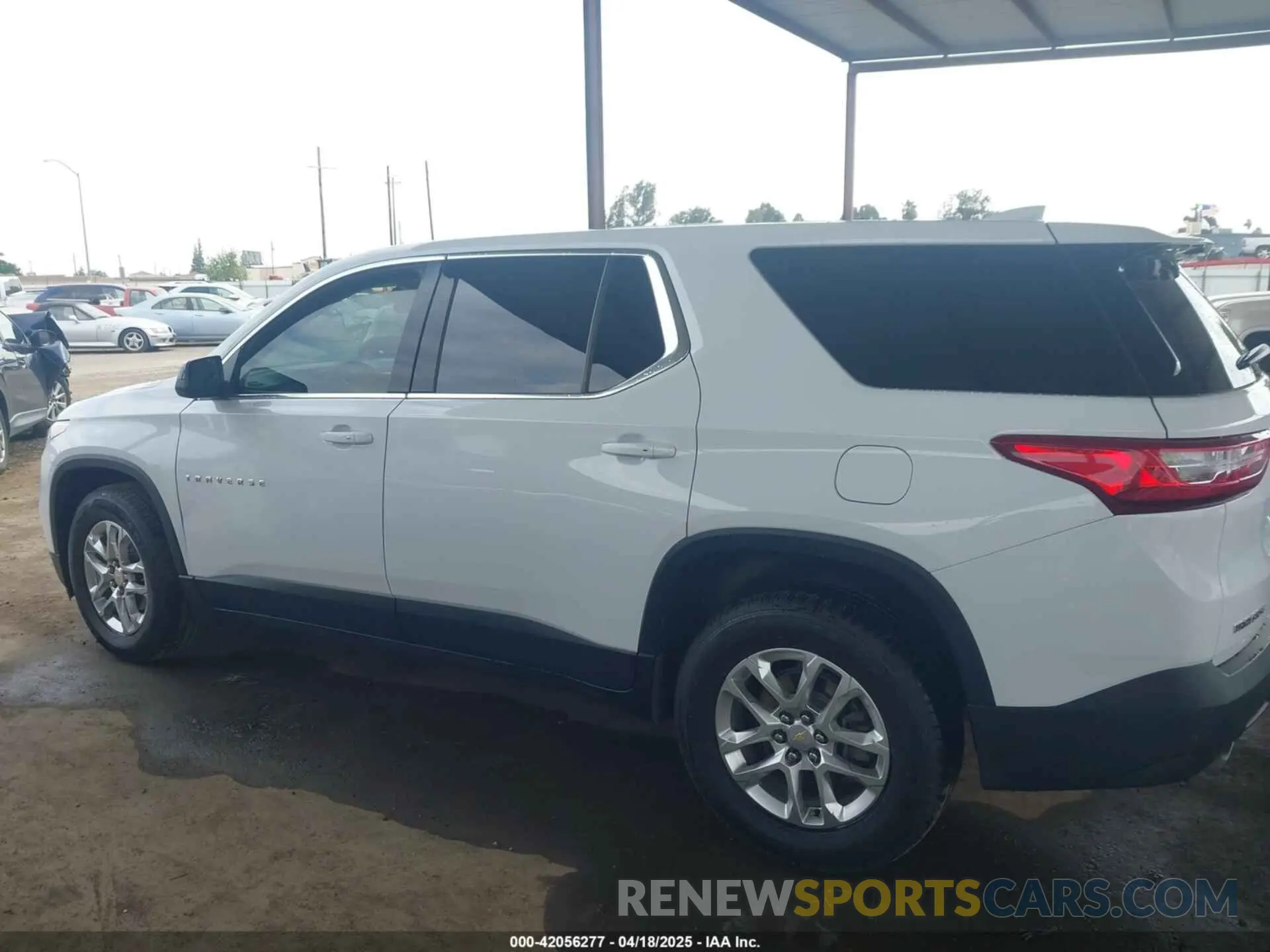 14 Photograph of a damaged car 1GNERFKW5MJ197111 CHEVROLET TRAVERSE 2021