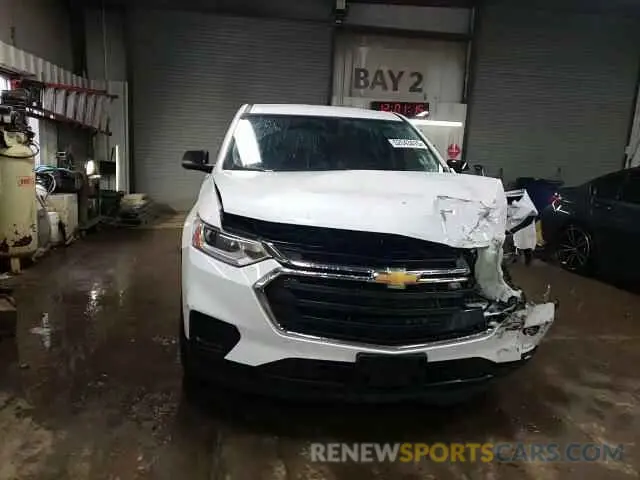 14 Photograph of a damaged car 1GNERFKW5MJ208172 CHEVROLET TRAVERSE 2021
