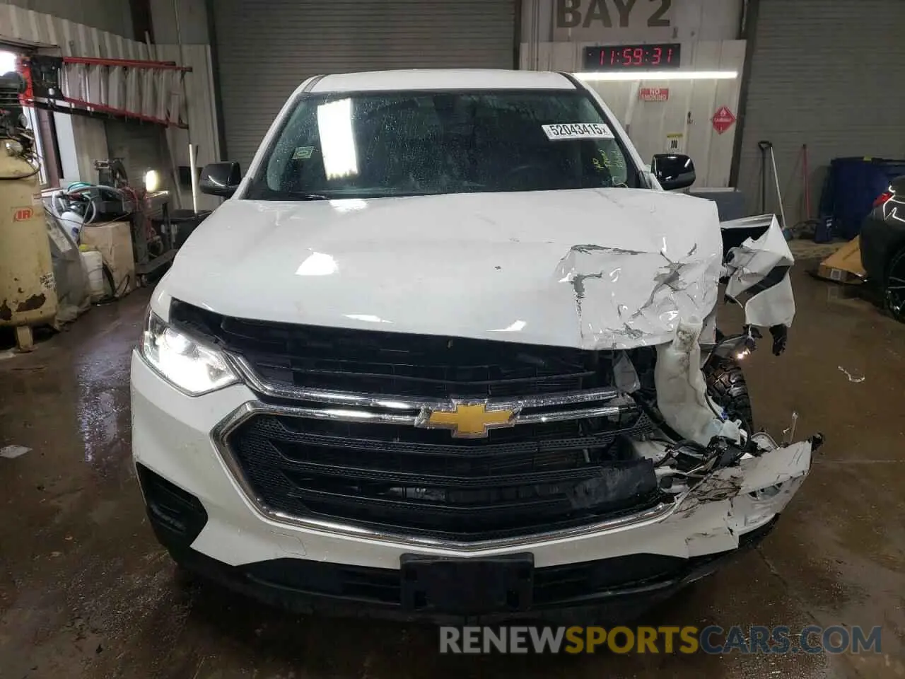 5 Photograph of a damaged car 1GNERFKW5MJ208172 CHEVROLET TRAVERSE 2021