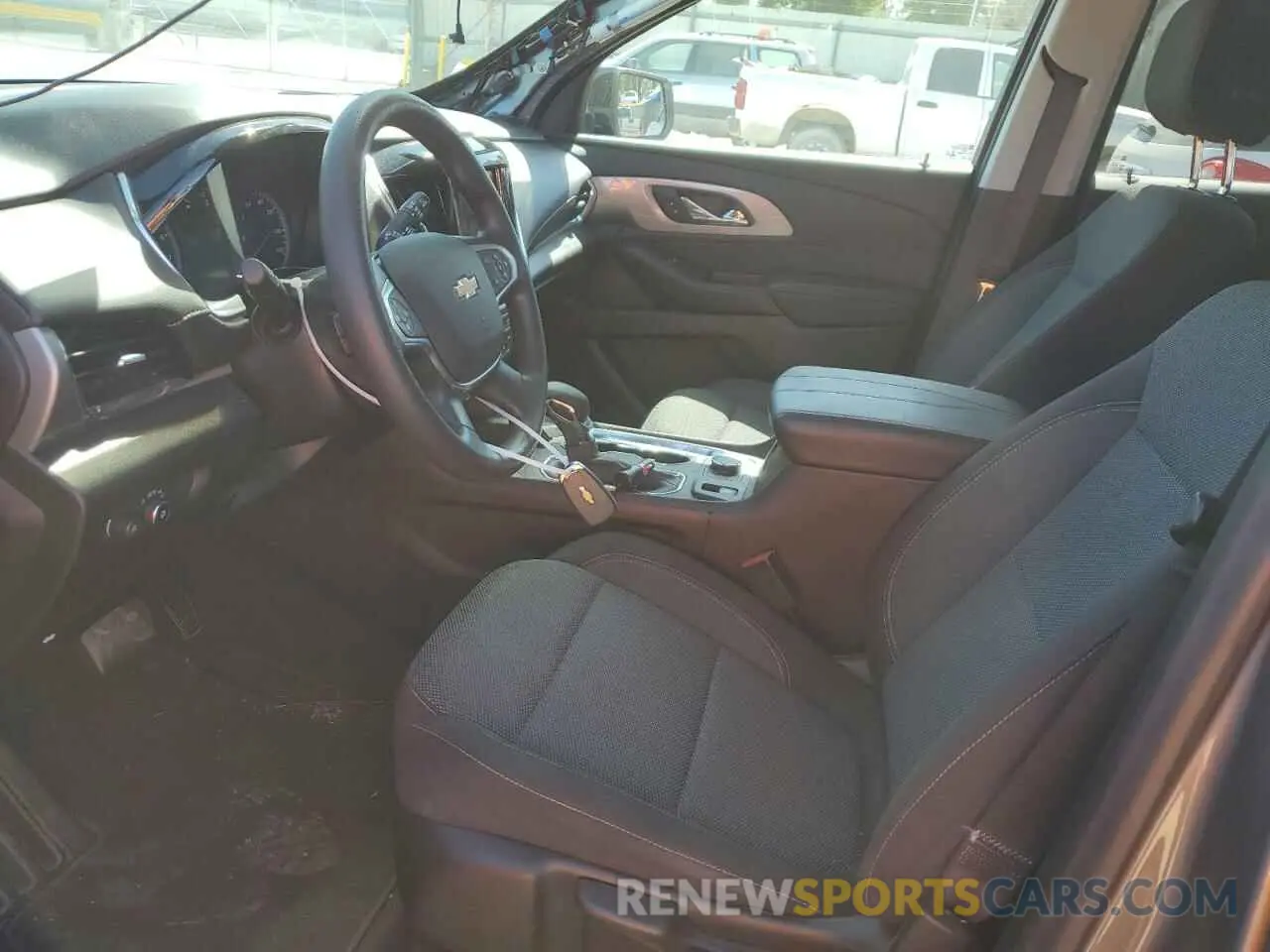 7 Photograph of a damaged car 1GNERFKW5MJ227675 CHEVROLET TRAVERSE 2021