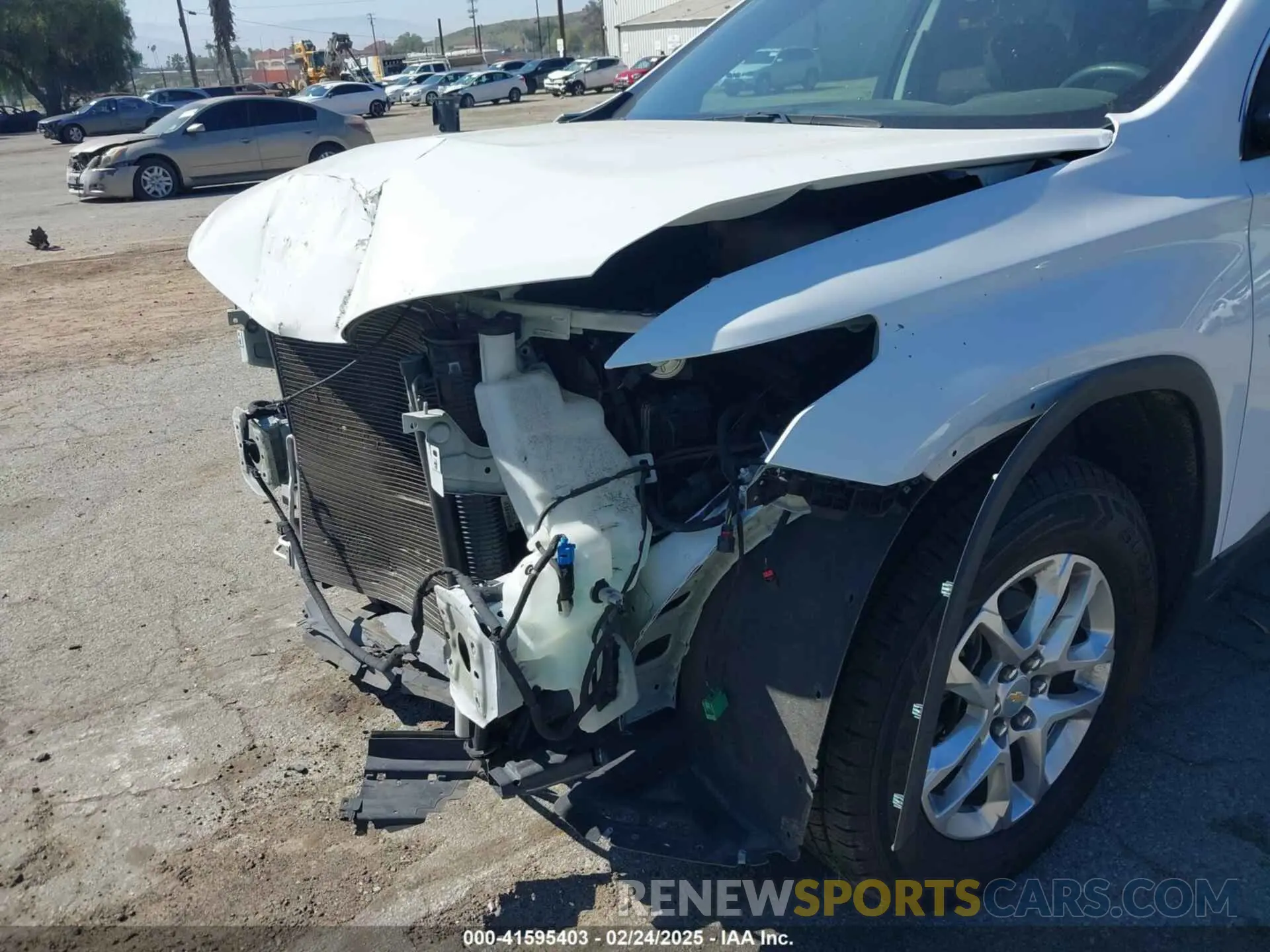 6 Photograph of a damaged car 1GNERFKW5MJ261535 CHEVROLET TRAVERSE 2021