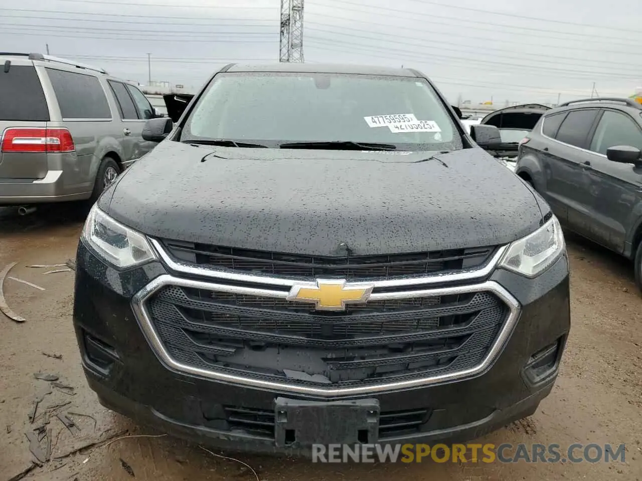 5 Photograph of a damaged car 1GNERFKW6MJ190703 CHEVROLET TRAVERSE 2021