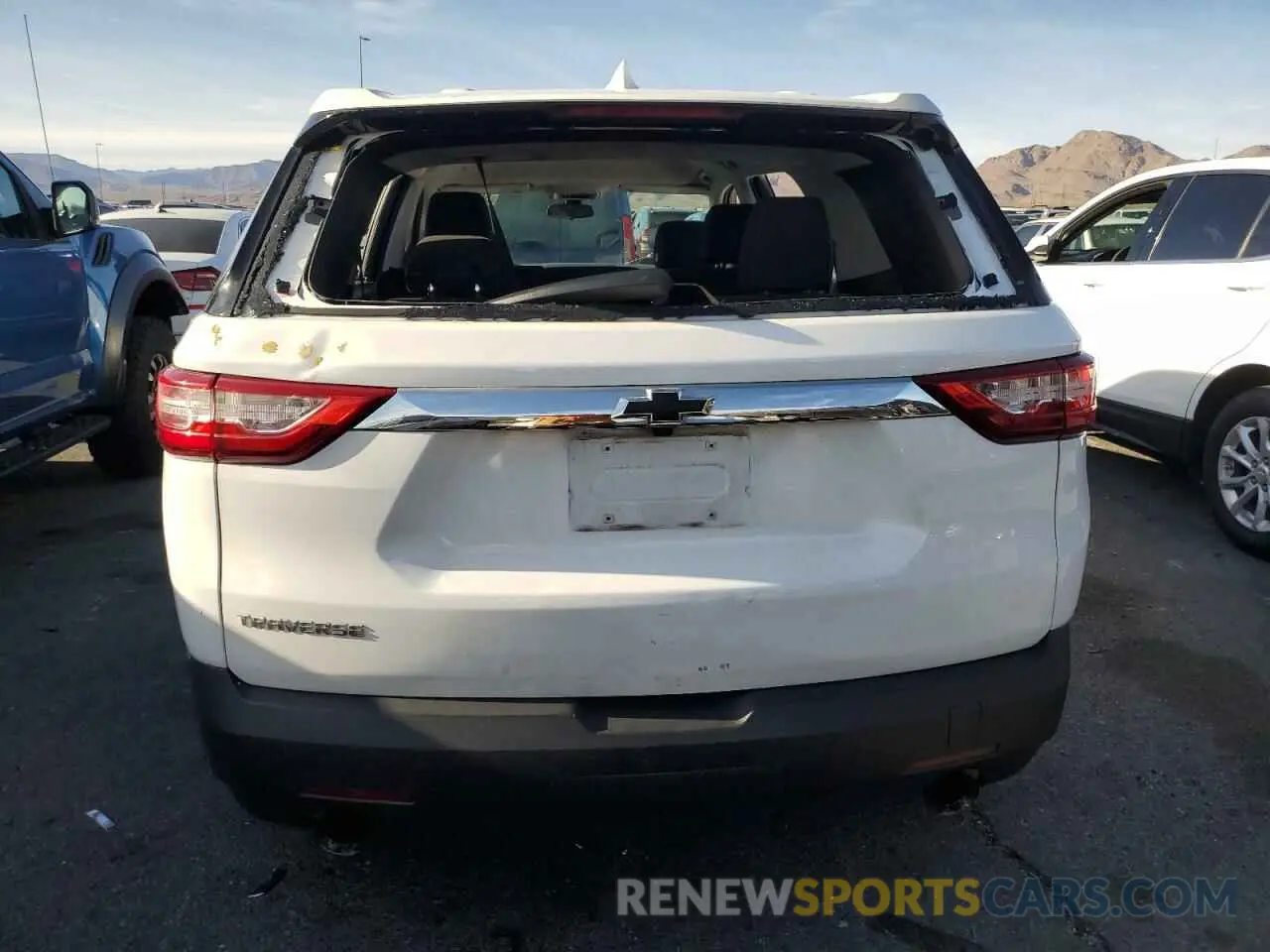 6 Photograph of a damaged car 1GNERFKW6MJ197277 CHEVROLET TRAVERSE 2021