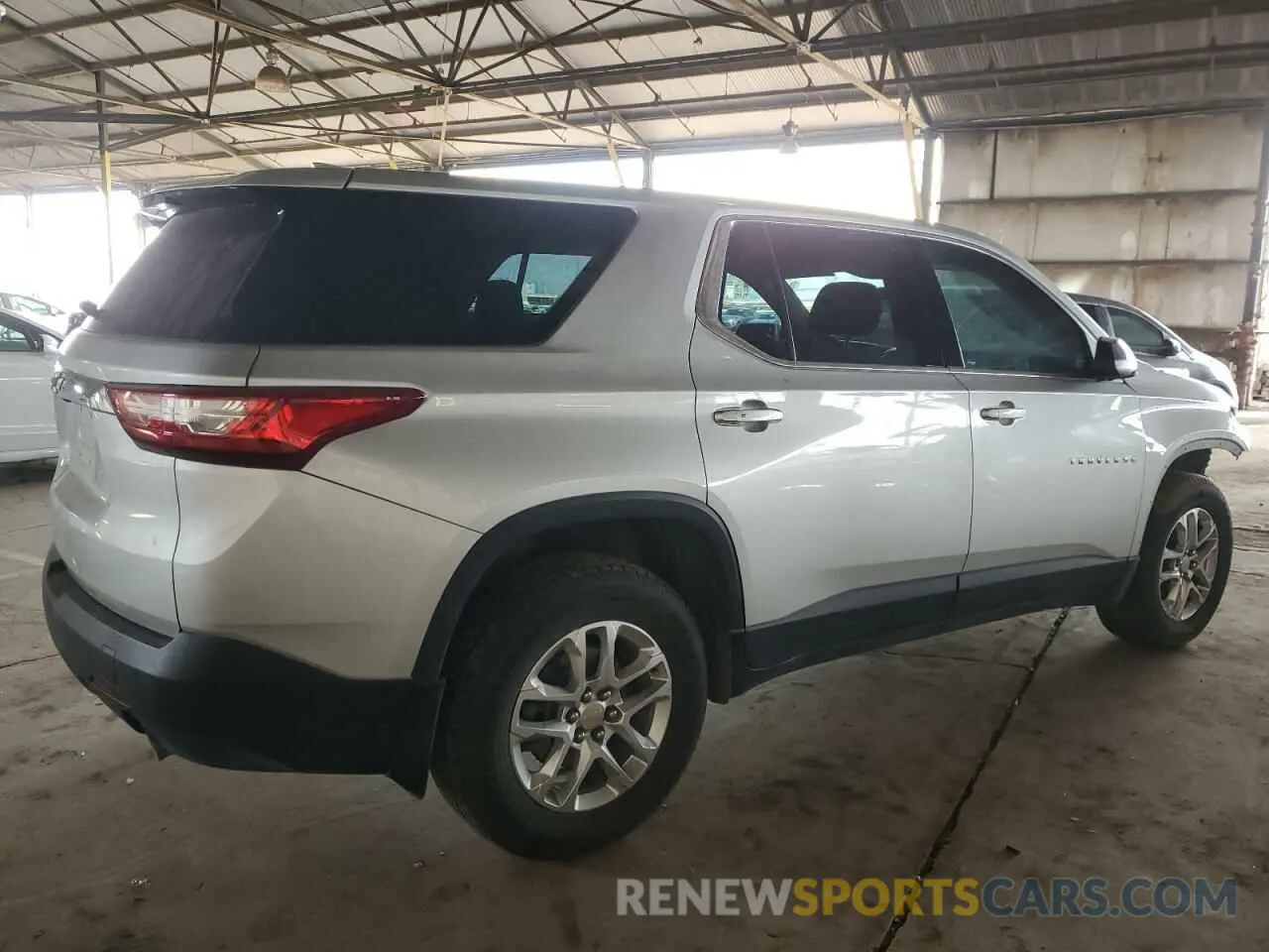 3 Photograph of a damaged car 1GNERFKW6MJ210870 CHEVROLET TRAVERSE 2021